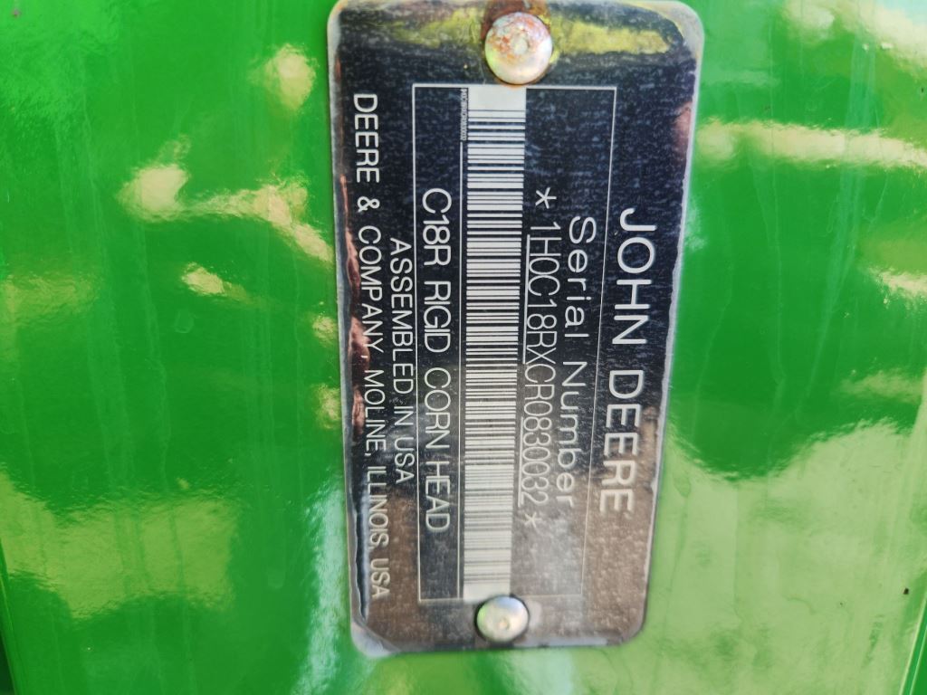 2024 John Deere C18R Corn Head