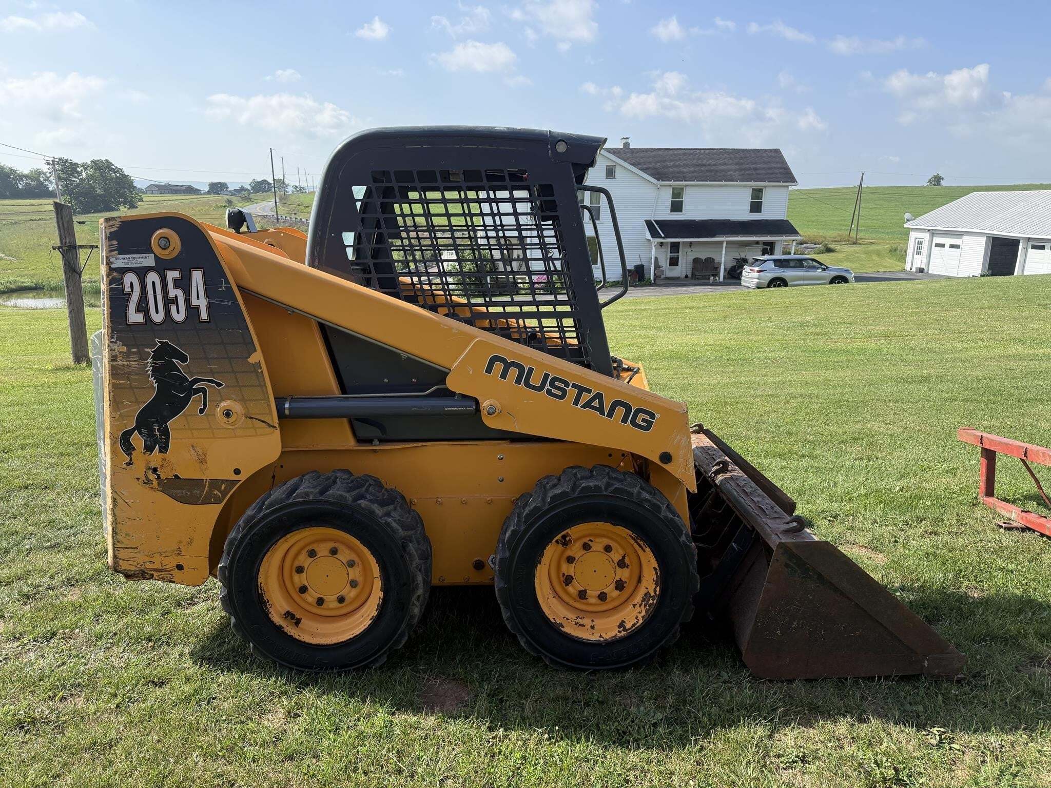 2008 Mustang 2054 Skid Steer