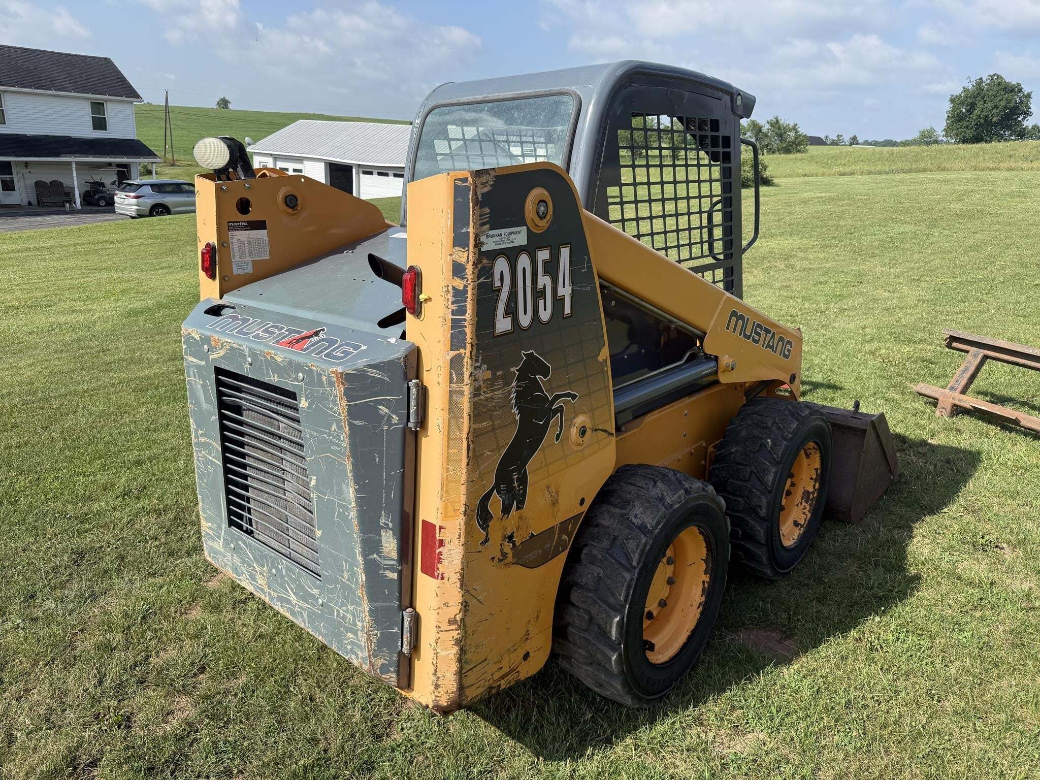 2008 Mustang 2054 Skid Steer