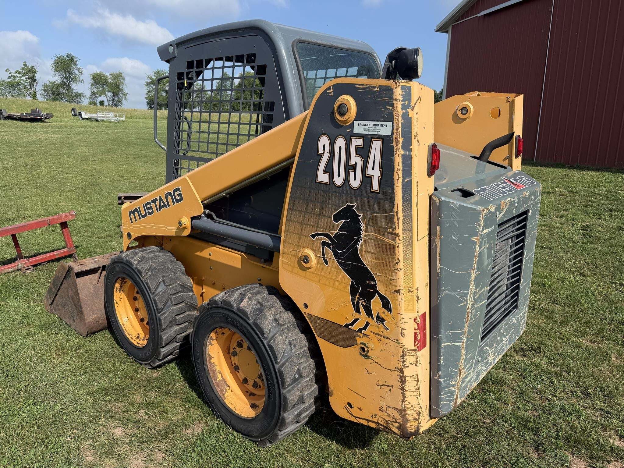 2008 Mustang 2054 Skid Steer