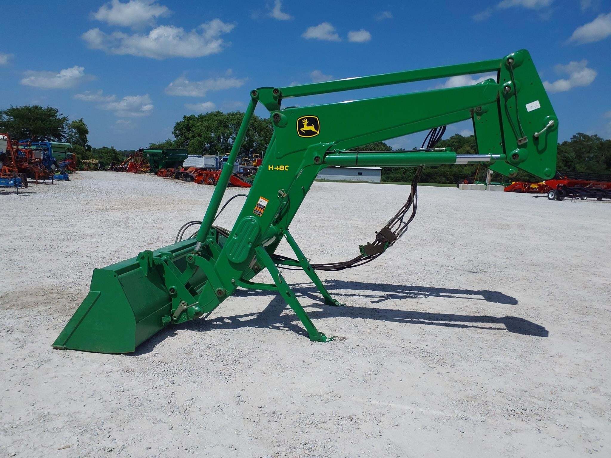 2019 John Deere H480 Front End Loader
