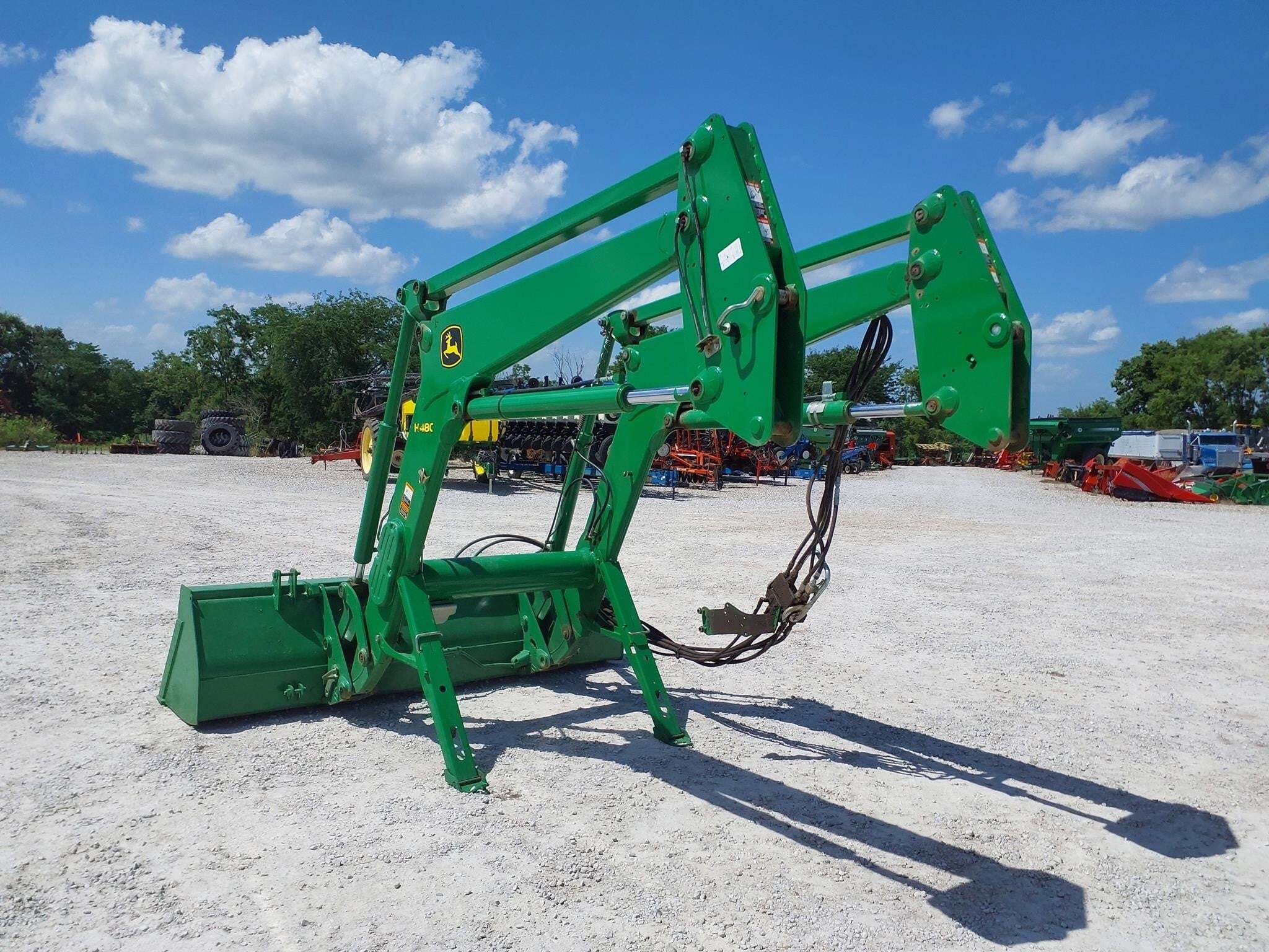 2019 John Deere H480 Front End Loader