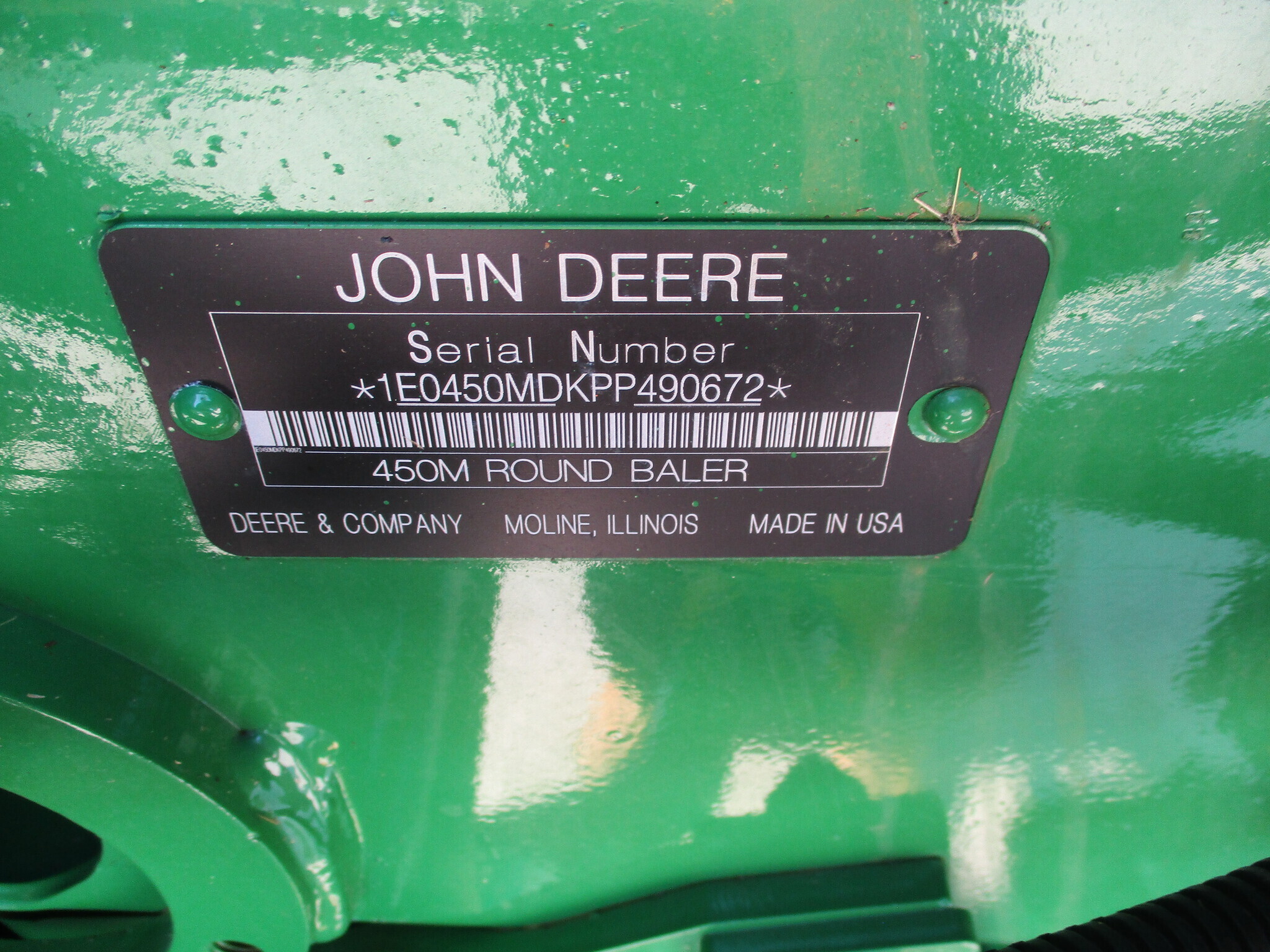 2023 John Deere 450M Round Baler