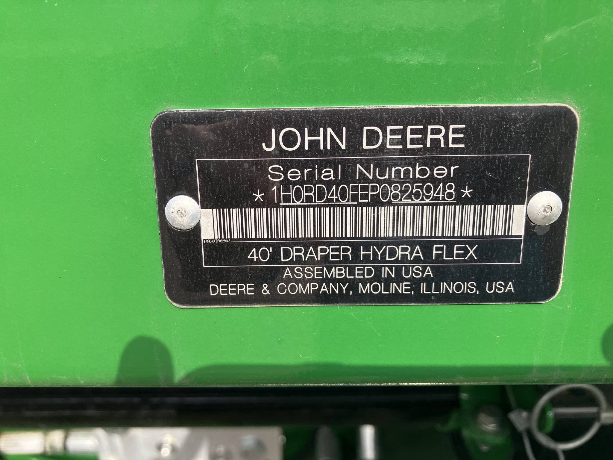 2023 John Deere RD40F Platform