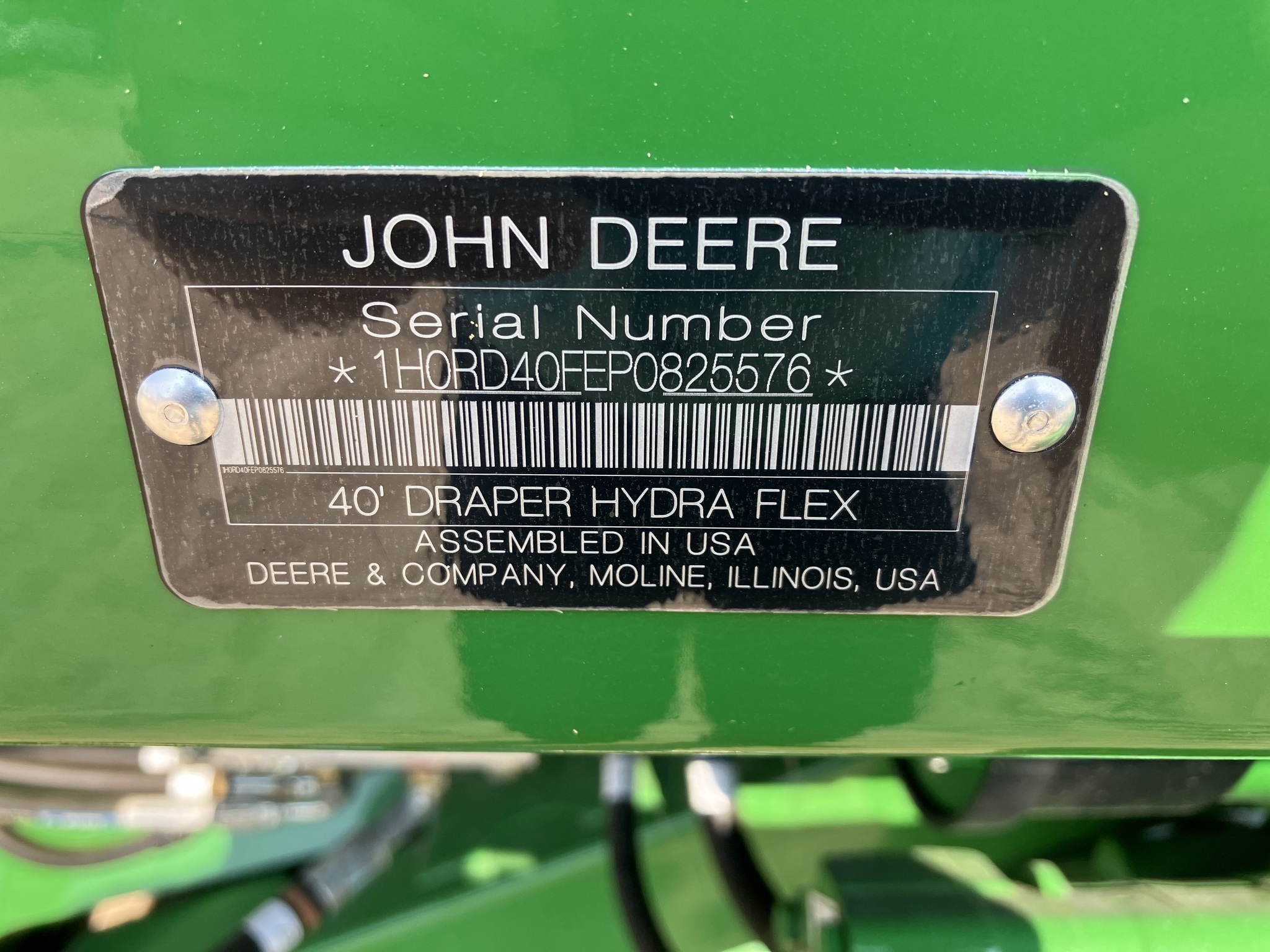 2023 John Deere RD40F Platform