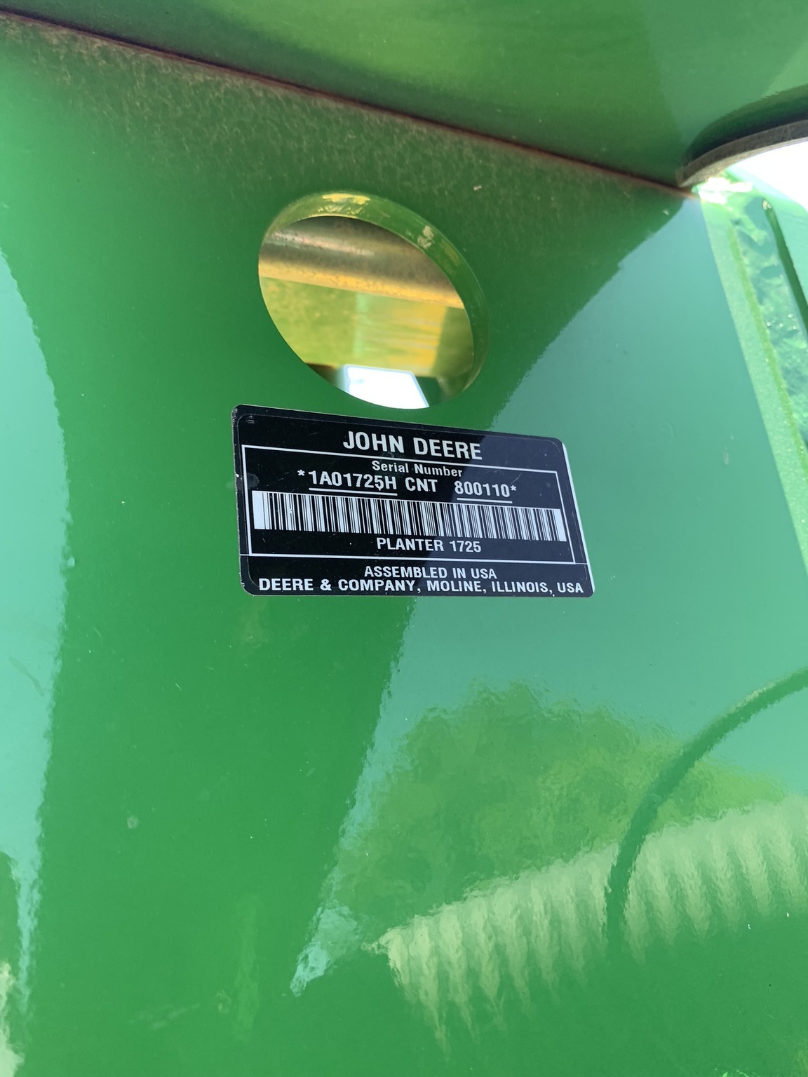 2023 John Deere 1725 CCS Planter