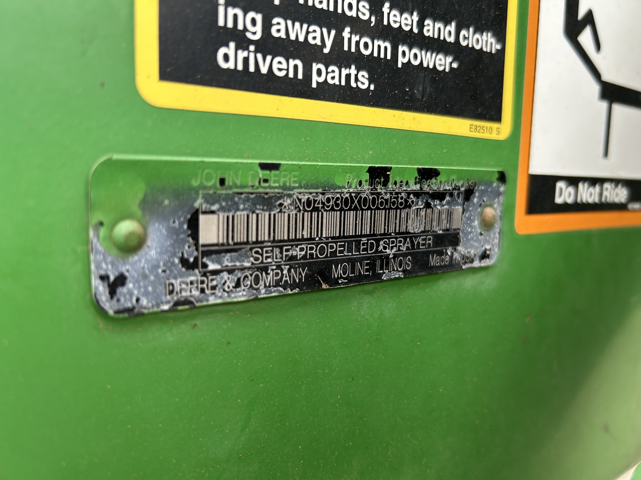 2008 John Deere 4930 Self-Propelled Sprayer