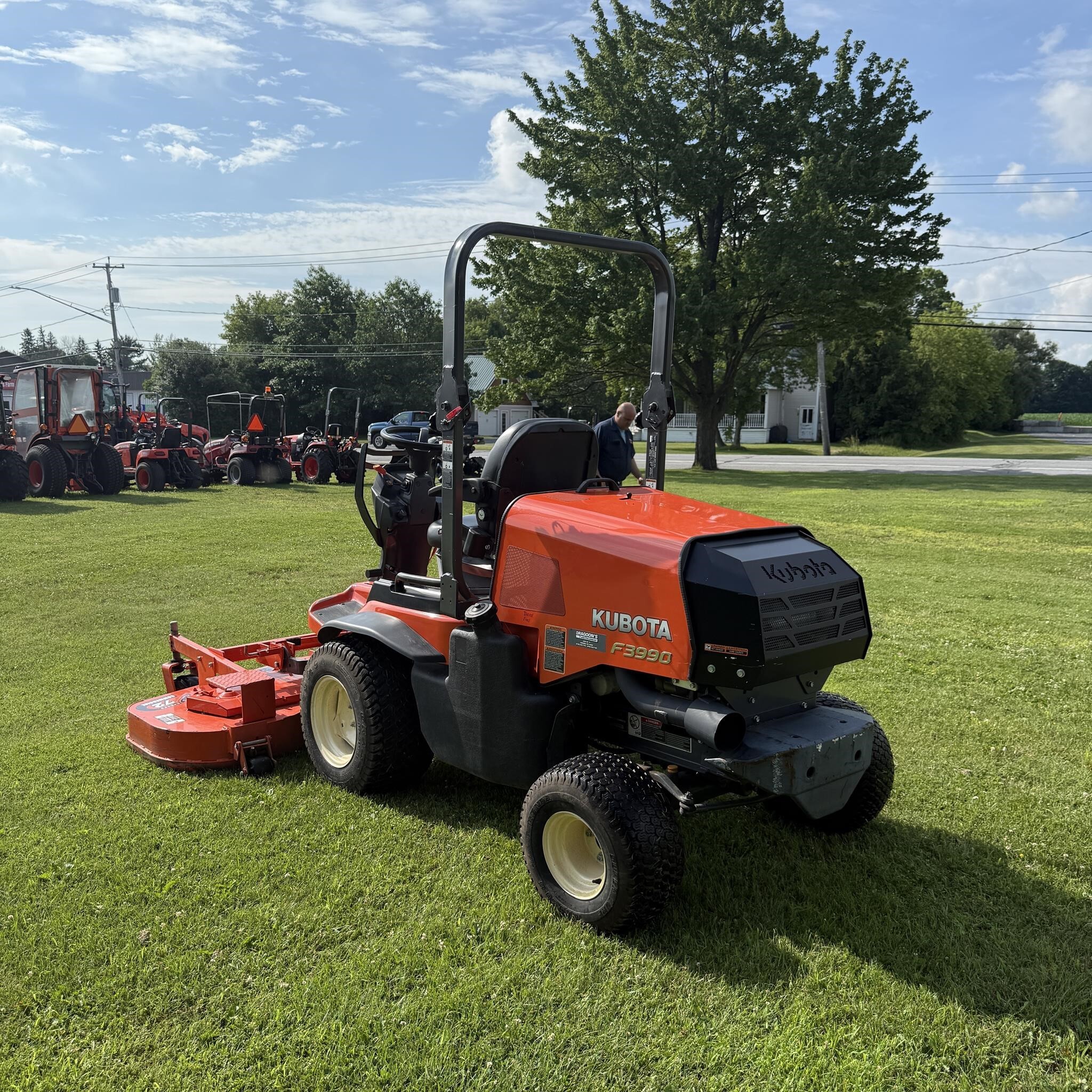  Kubota F3990 Lawn Mower