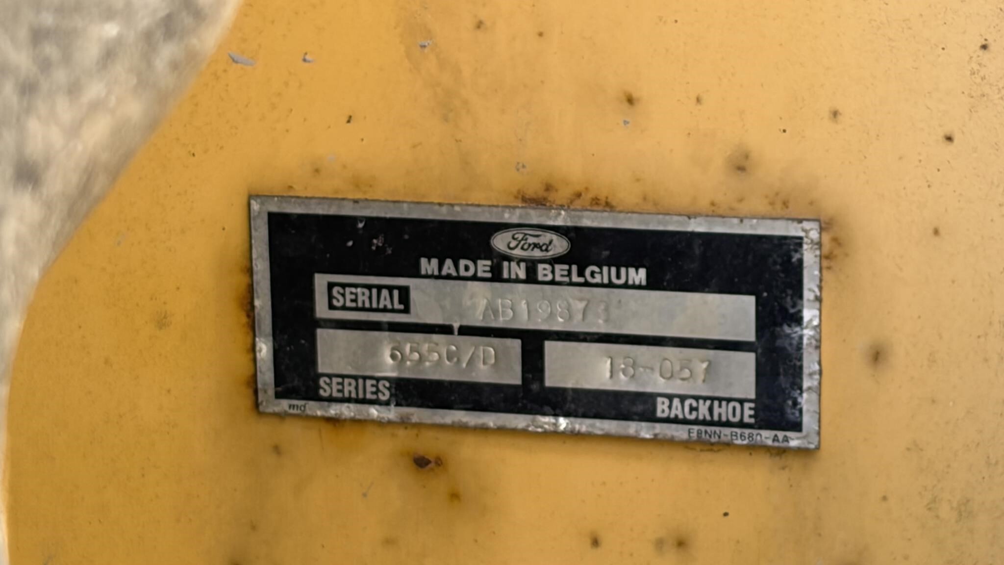 1993 Ford 655D Miscellaneous