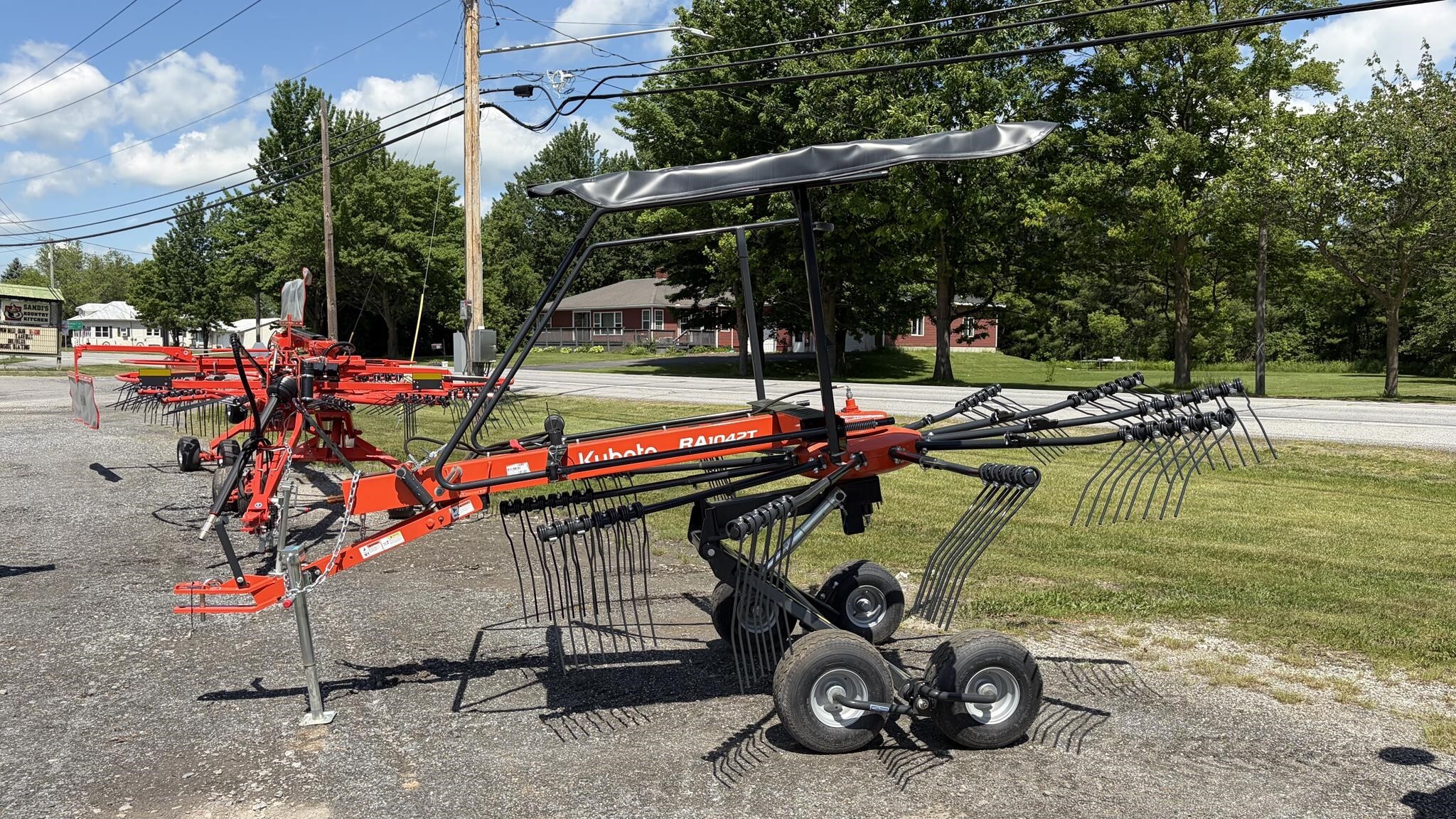 2026 Kubota RA1042T Rake