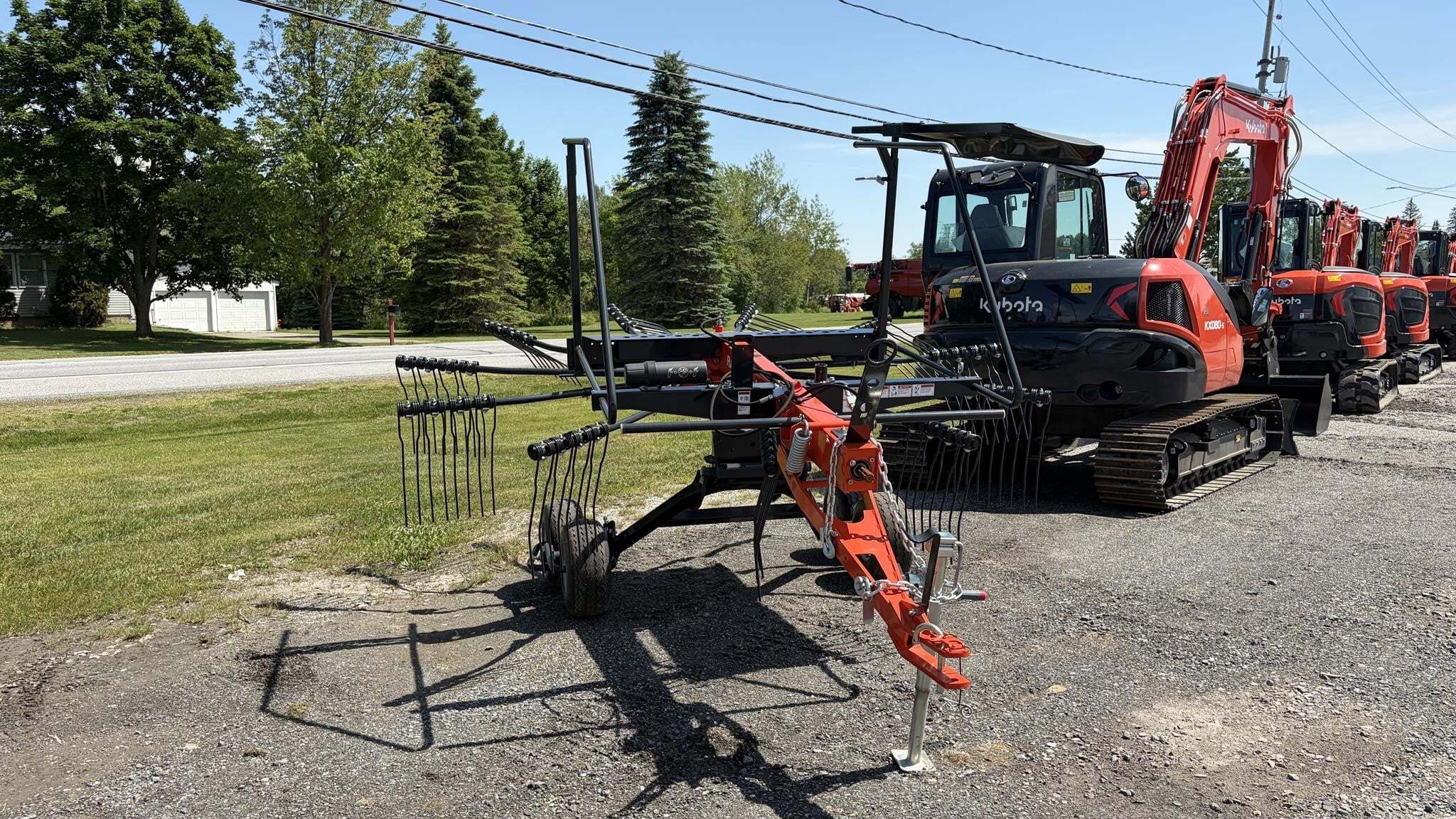 2026 Kubota RA1042T Rake