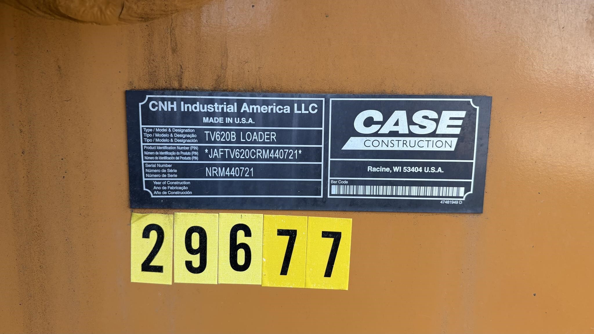 2024 Case TV620B Skid Steer