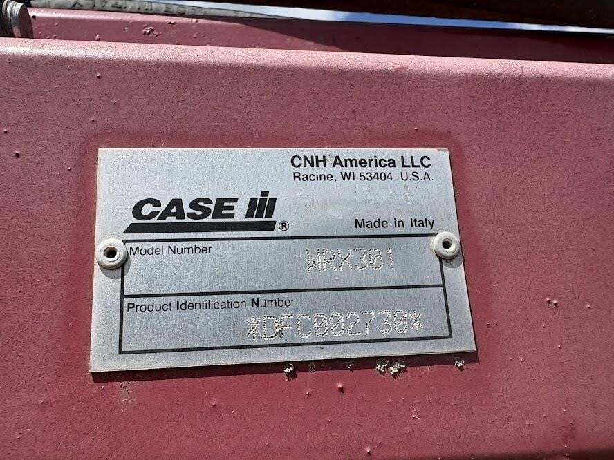 2006 Case IH WRX301 Rake