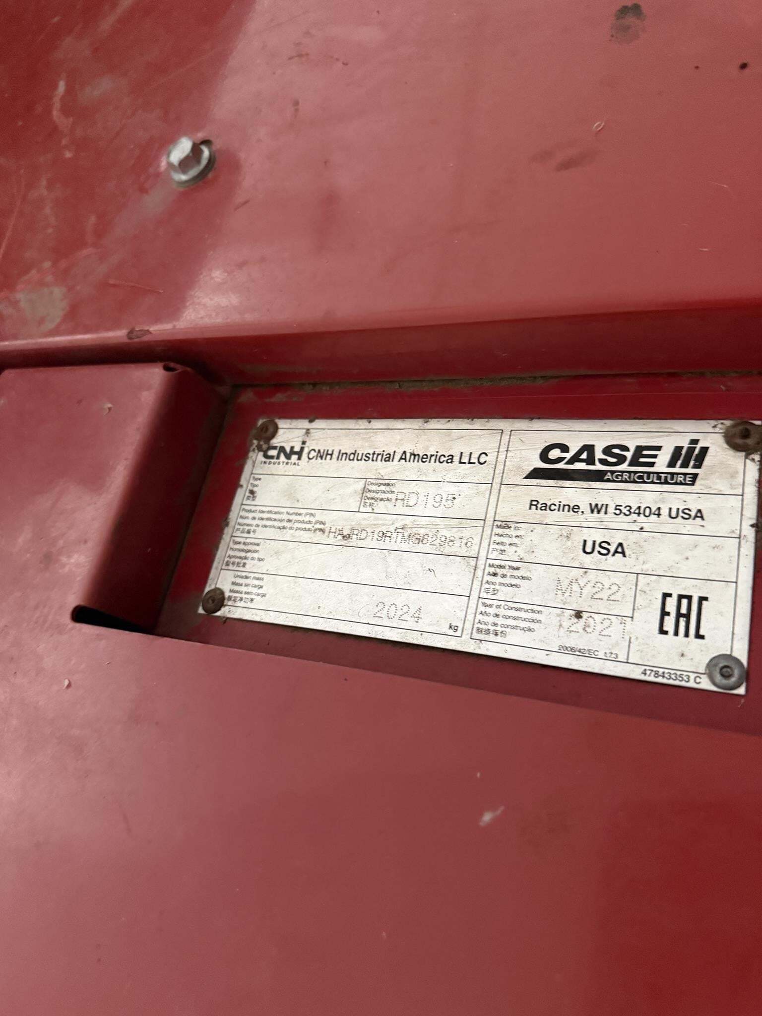 2022 Case IH WD2505 Self-Propelled Windrowers and Swather