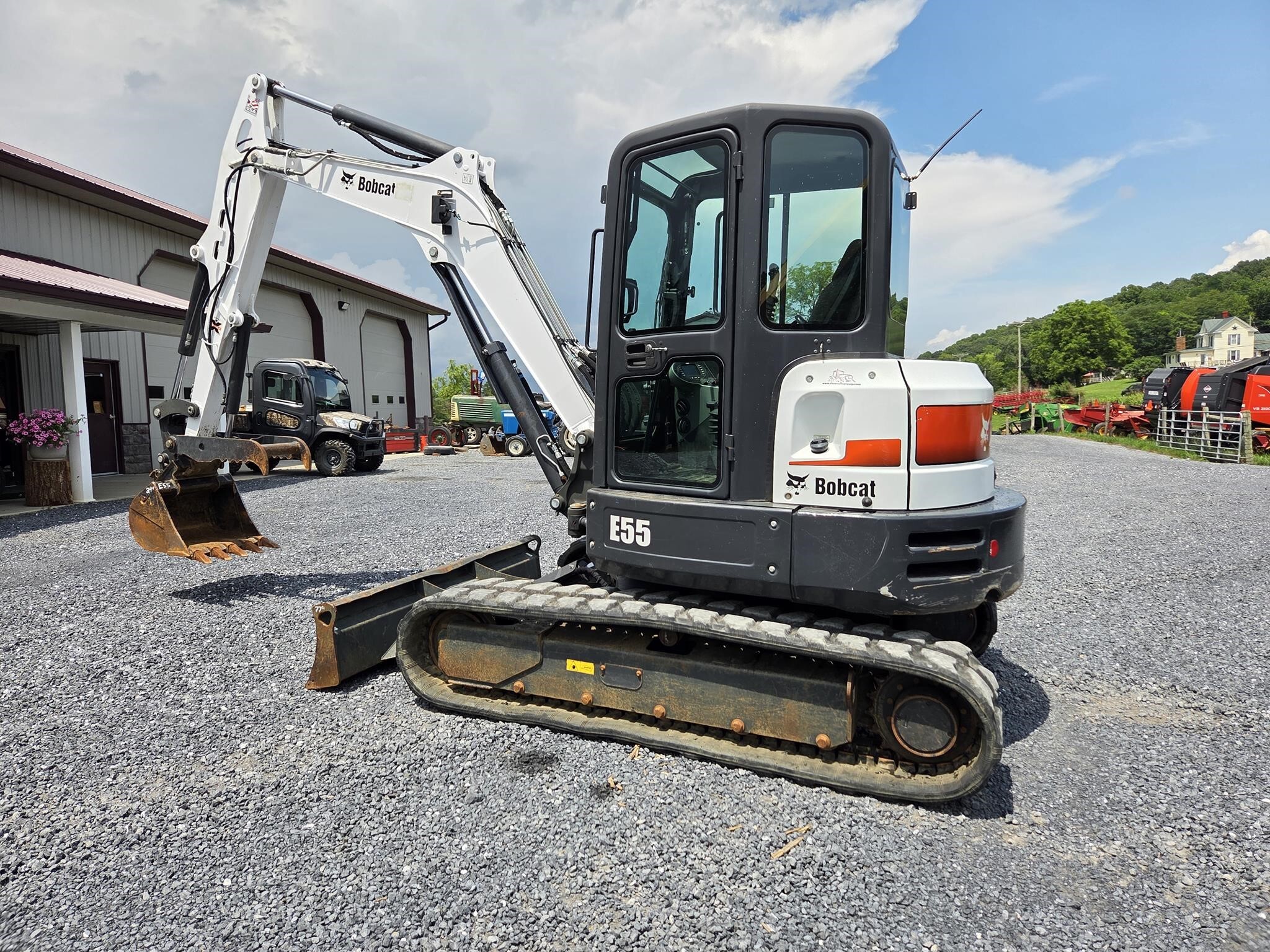 2020 Bobcat E55 Mini Excavator