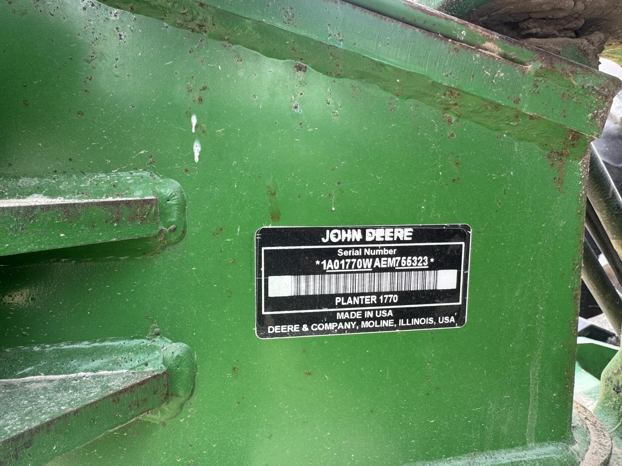 2014 John Deere 1770NT Planter