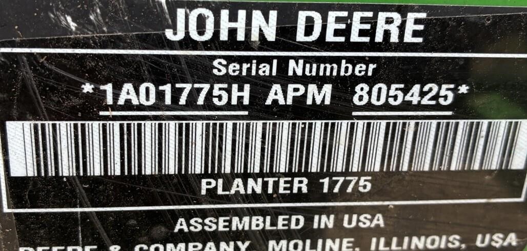2024 John Deere 1775 Planter