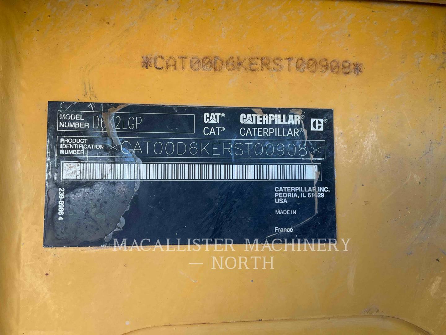 2014 Caterpillar D6K2LGP Dozer