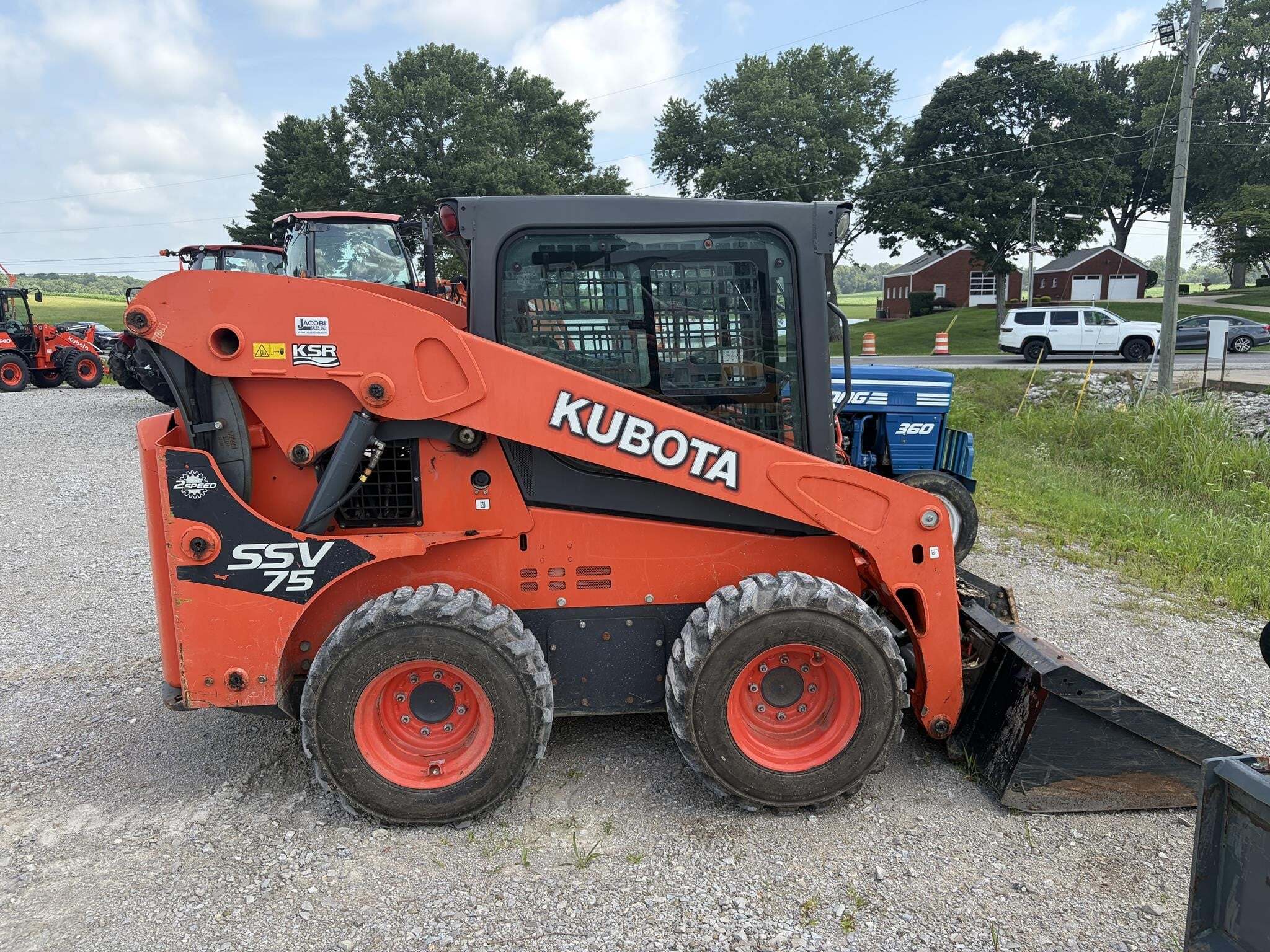 2017 Kubota SSV75 Skid Steer