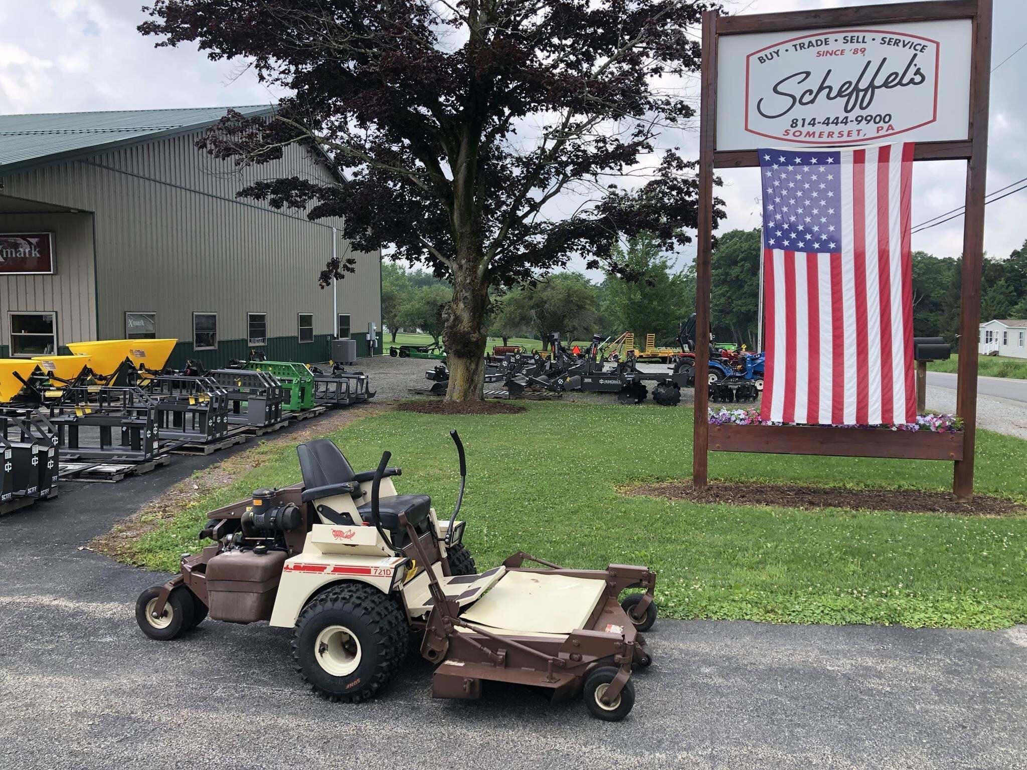 1995 Grasshopper 721D Lawn Mower