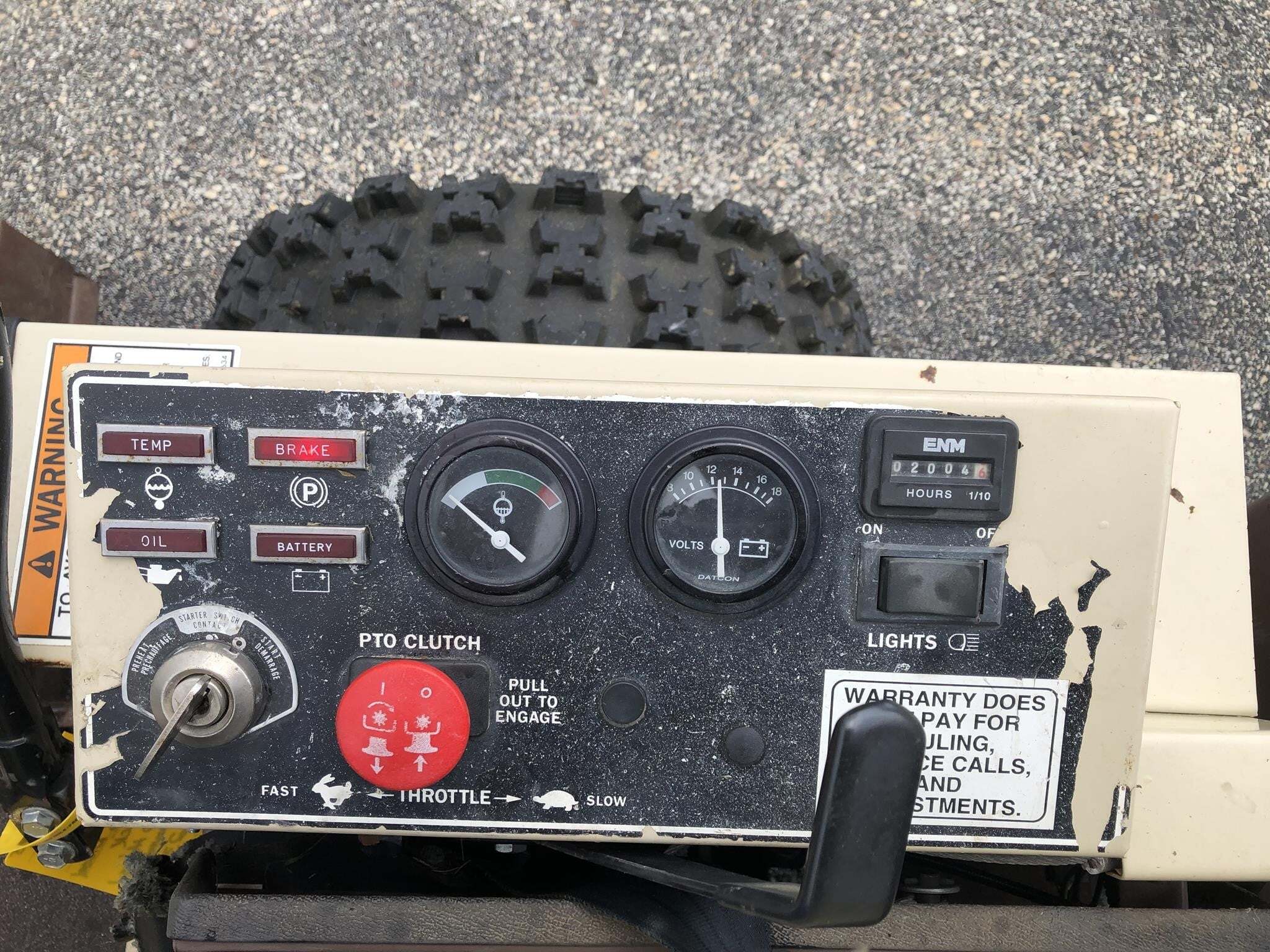 1995 Grasshopper 721D Lawn Mower