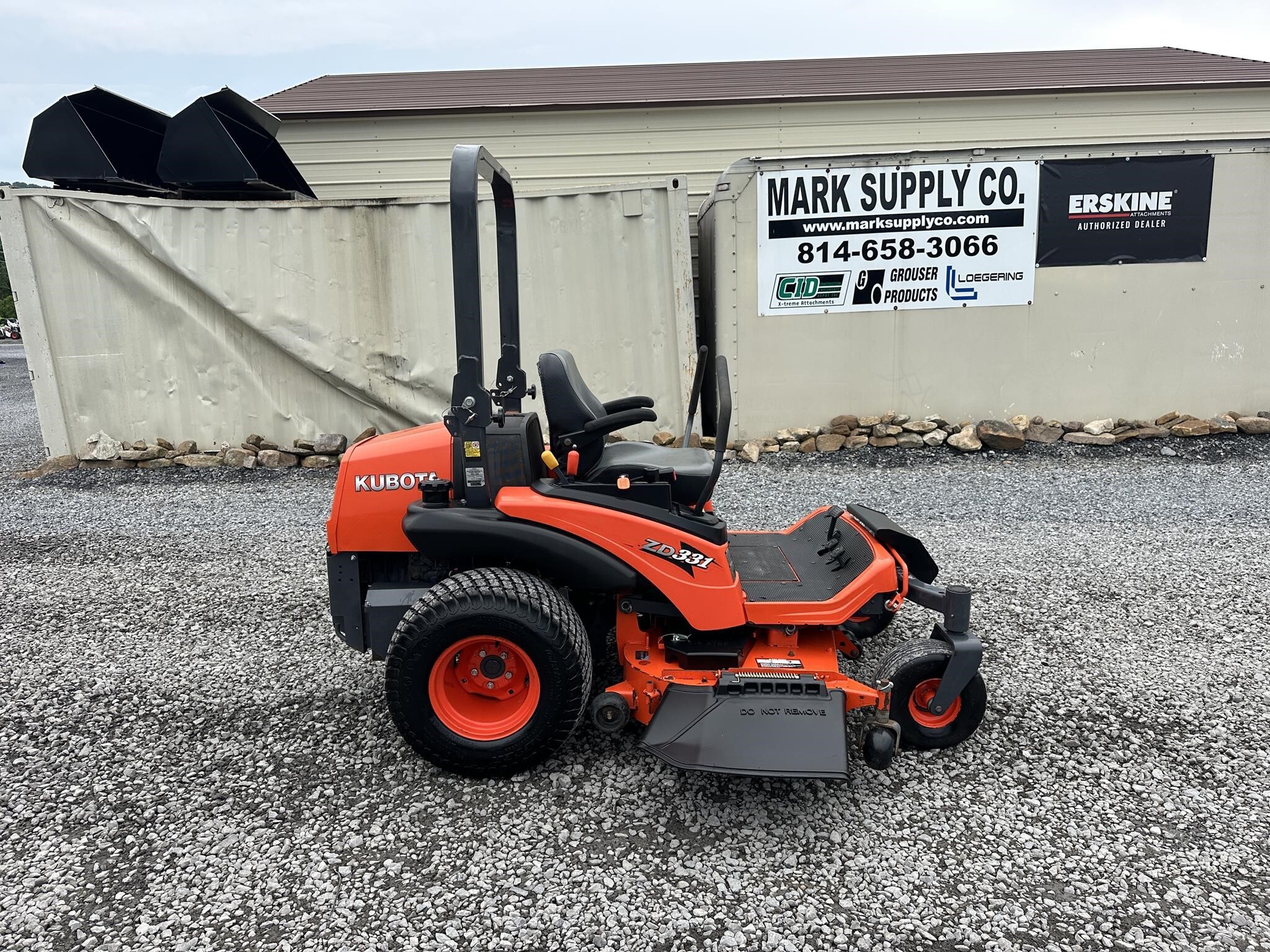 2014 Kubota ZD331 Lawn Mower