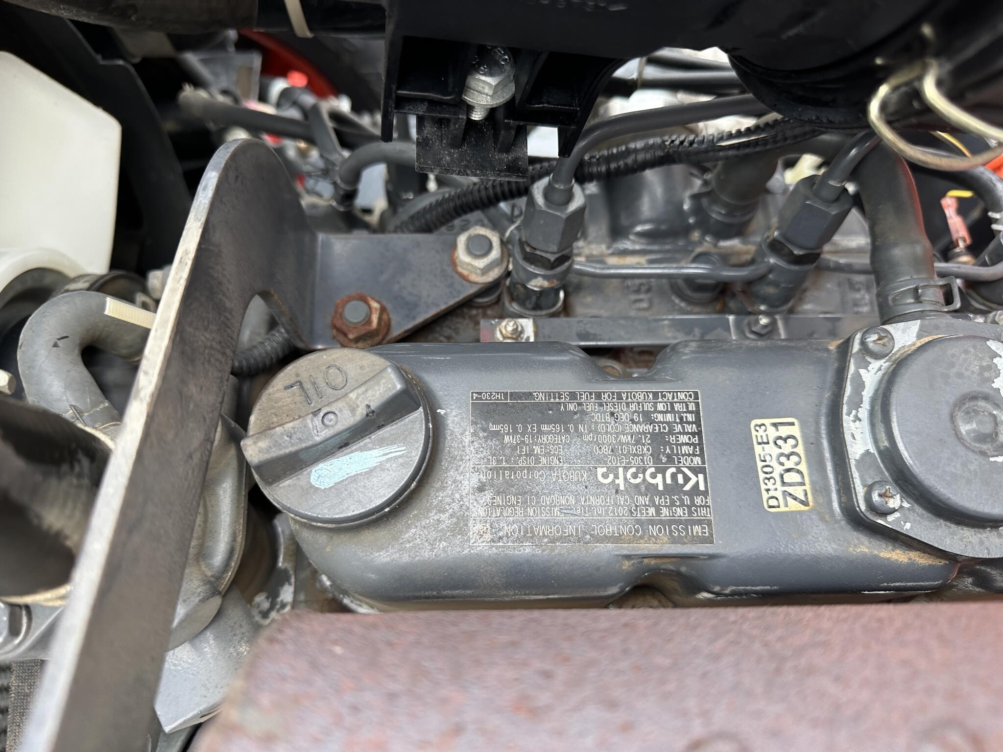 2014 Kubota ZD331 Lawn Mower