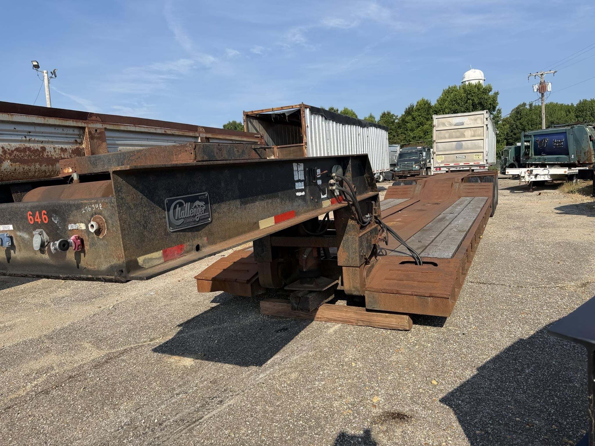 1996 Witzco Challenger RG50 Flatbed Trucks/Trailer