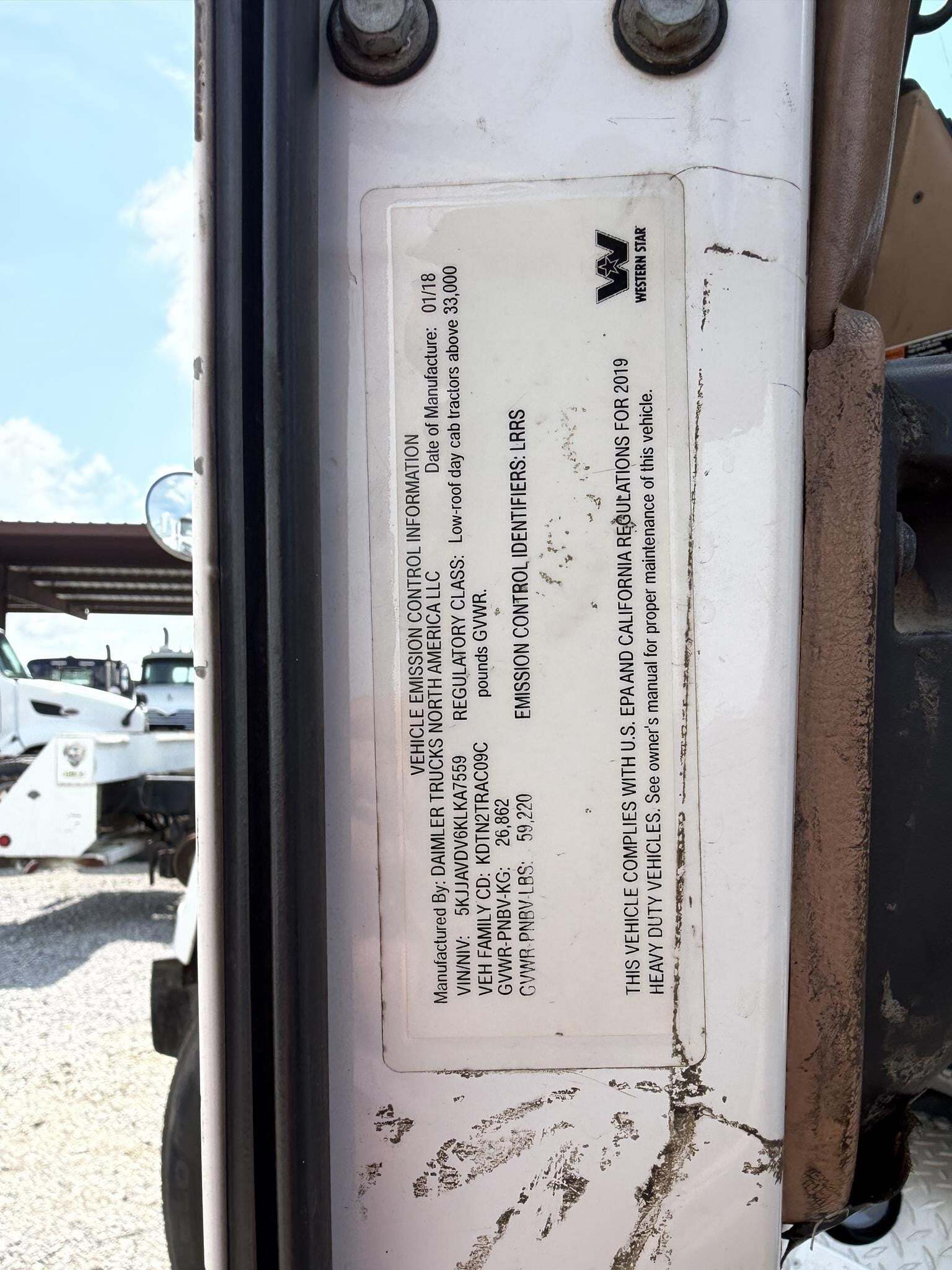 2019 Western Star 4700 Semi Trucks/Trailer