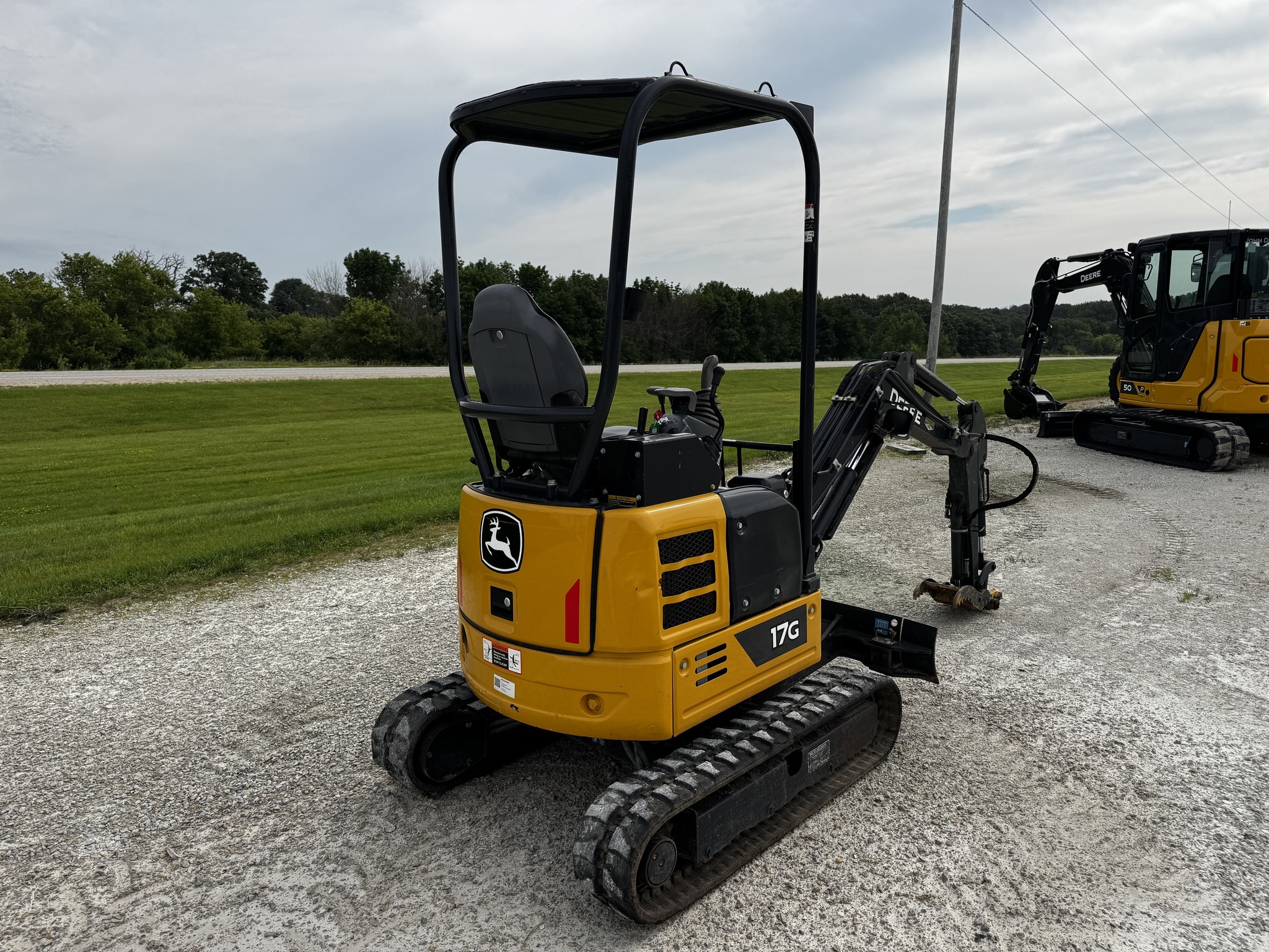 2022 John Deere 17G Mini Excavator