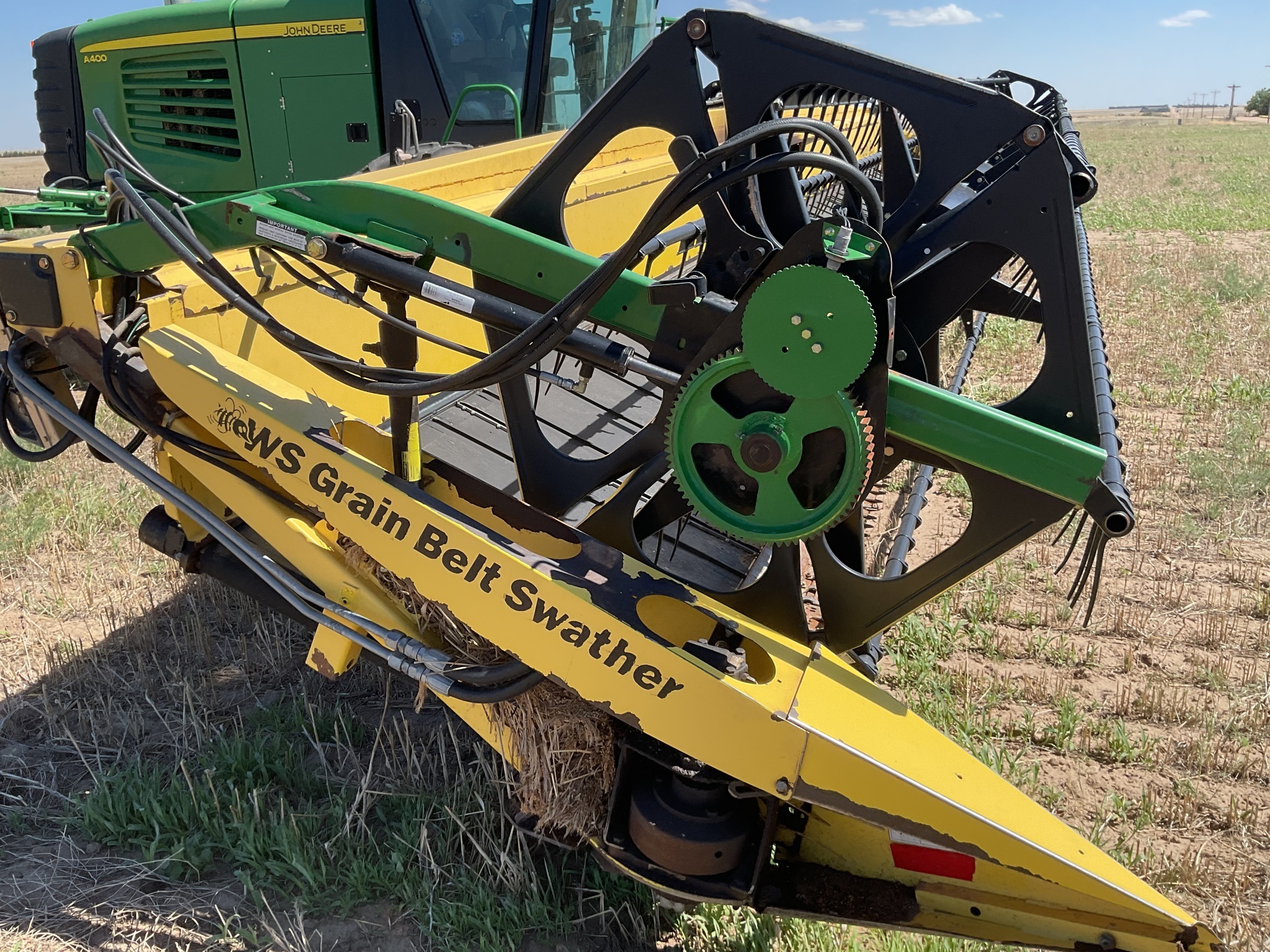 2010 John Deere A400 Self-Propelled Windrowers and Swather