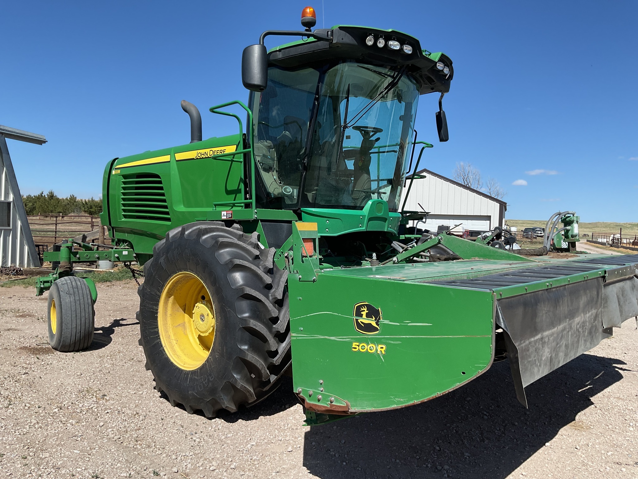 2018 John Deere W235 Self-Propelled Windrowers and Swather