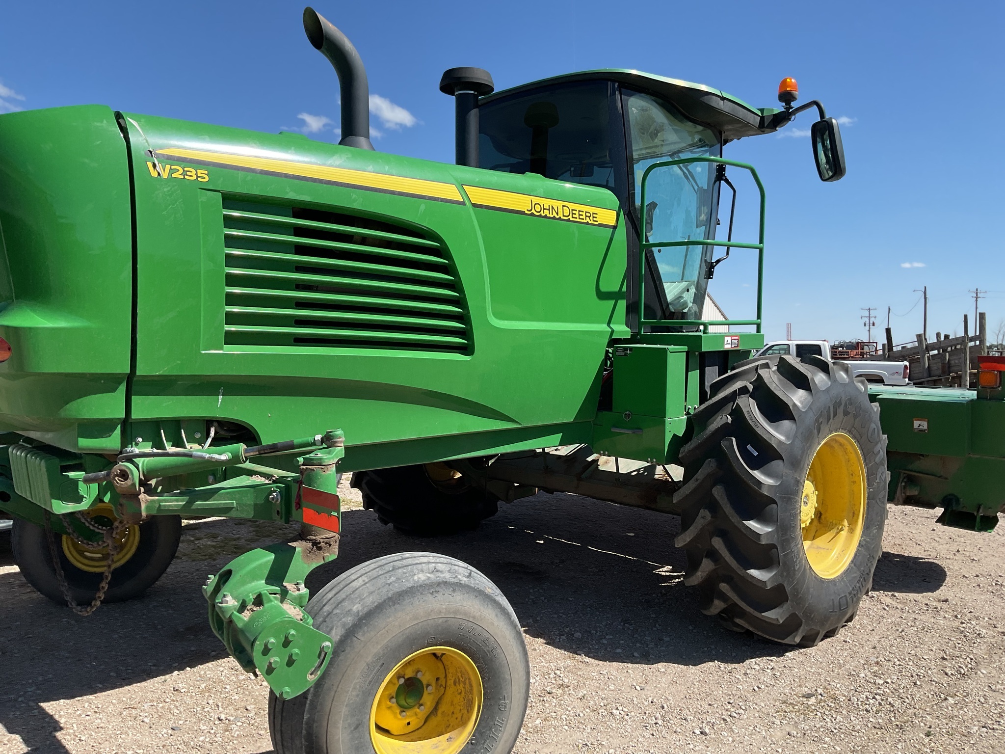 2018 John Deere W235 Self-Propelled Windrowers and Swather