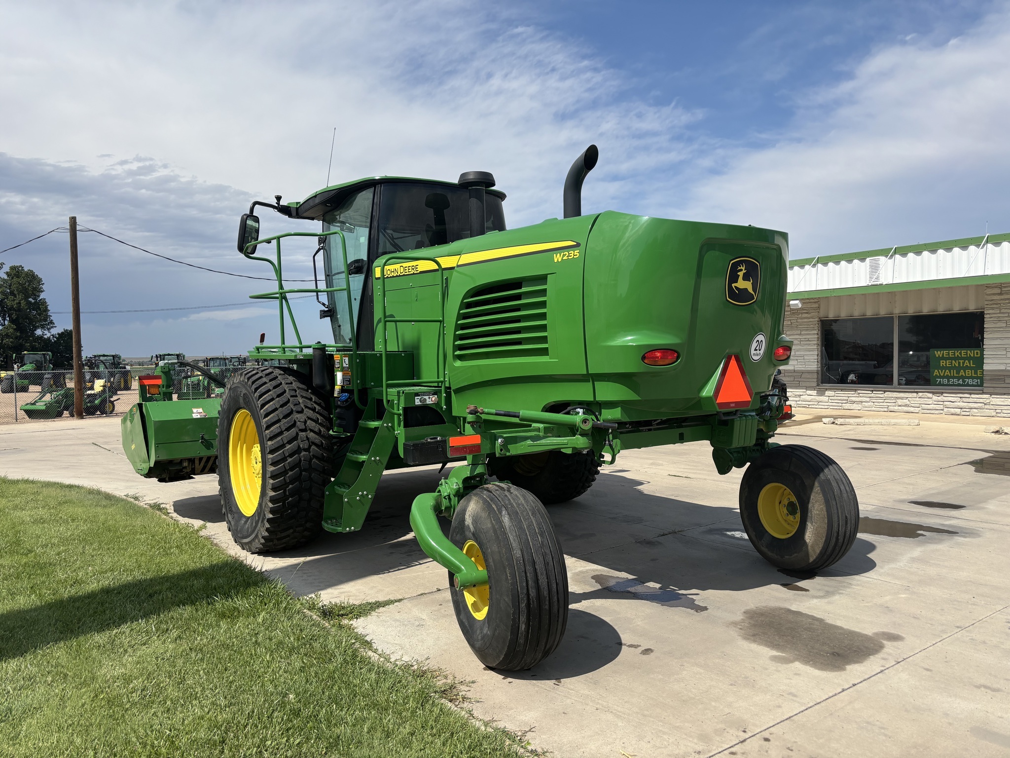 2021 John Deere W235 Self-Propelled Windrowers and Swather