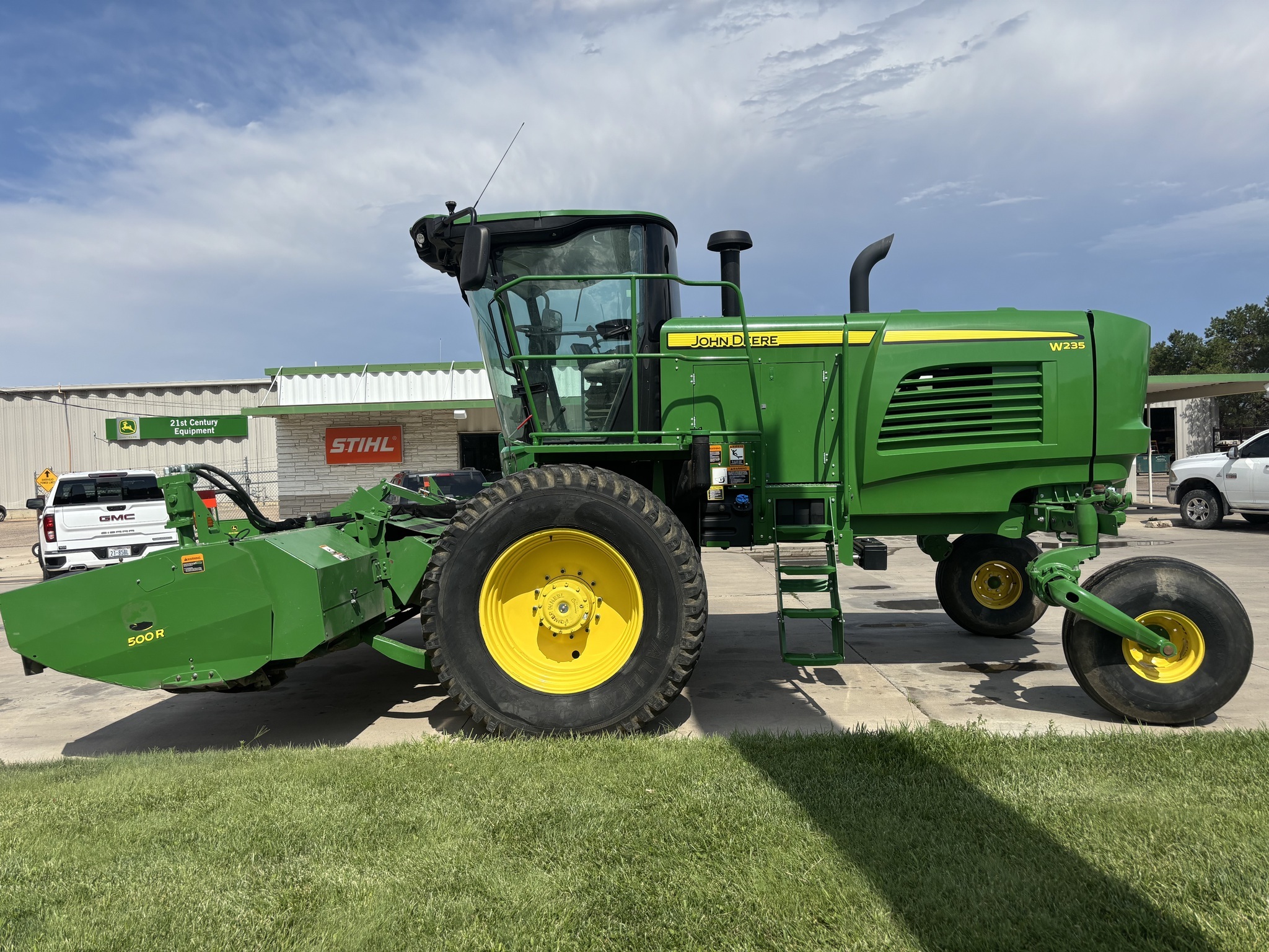 2021 John Deere W235 Self-Propelled Windrowers and Swather