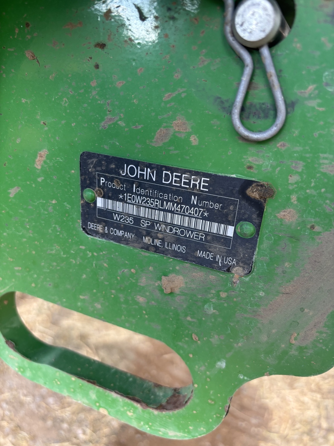 2021 John Deere W235 Self-Propelled Windrowers and Swather