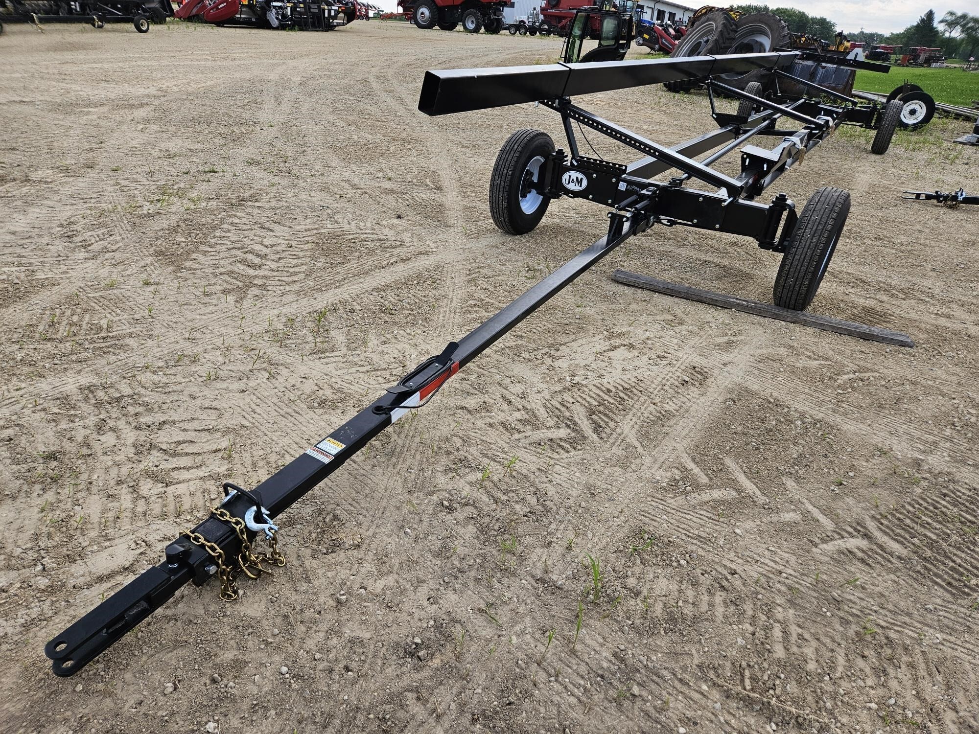2026 J&M 4WS15-38 Header Trailer