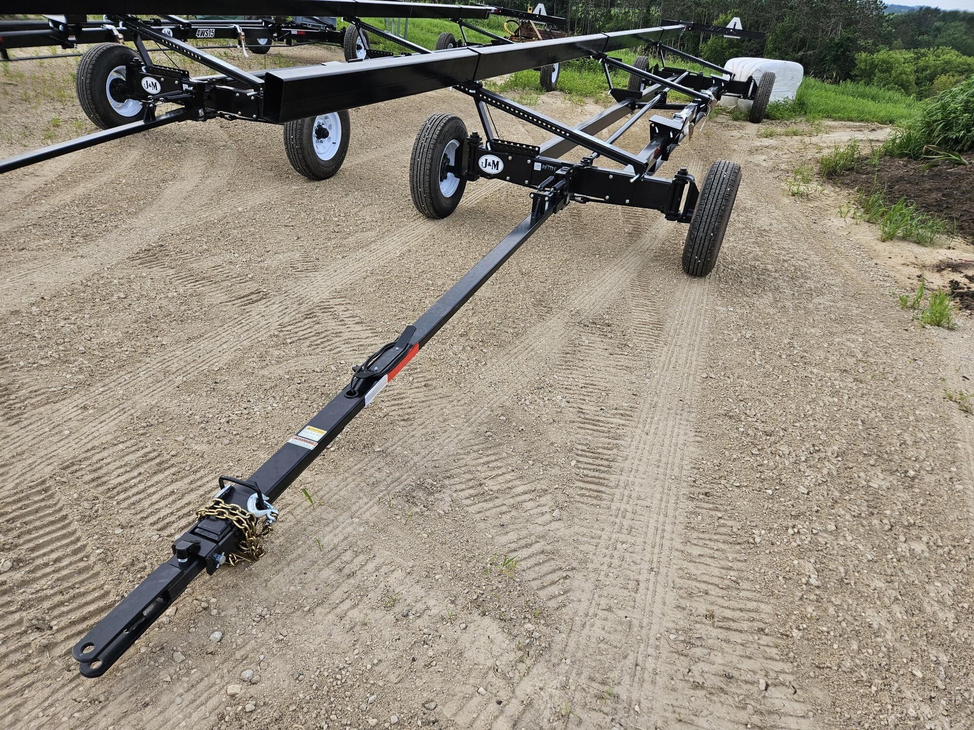 2026 J&M 4WS15-42 Header Trailer