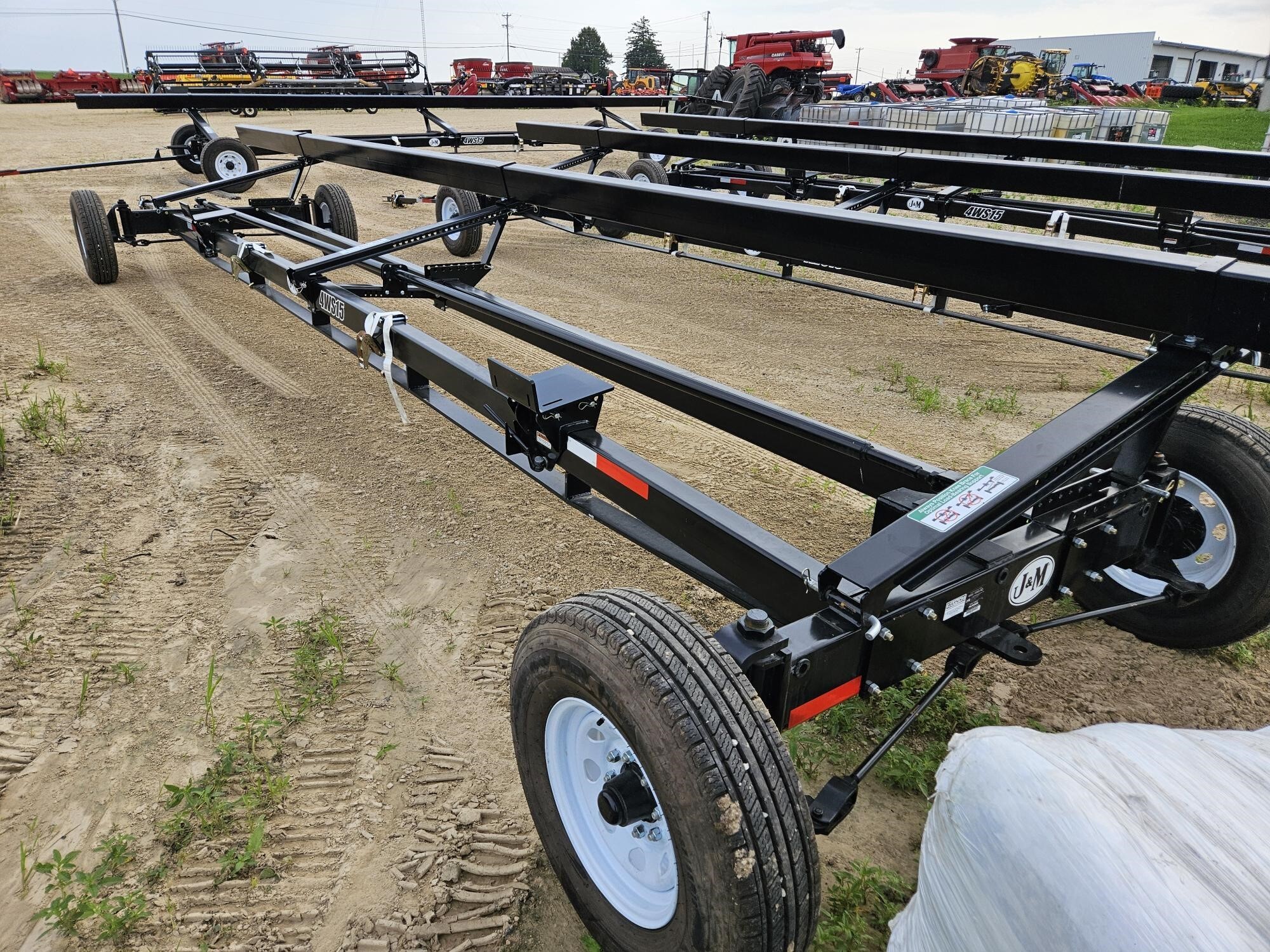 2026 J&M 4WS15-42 Header Trailer