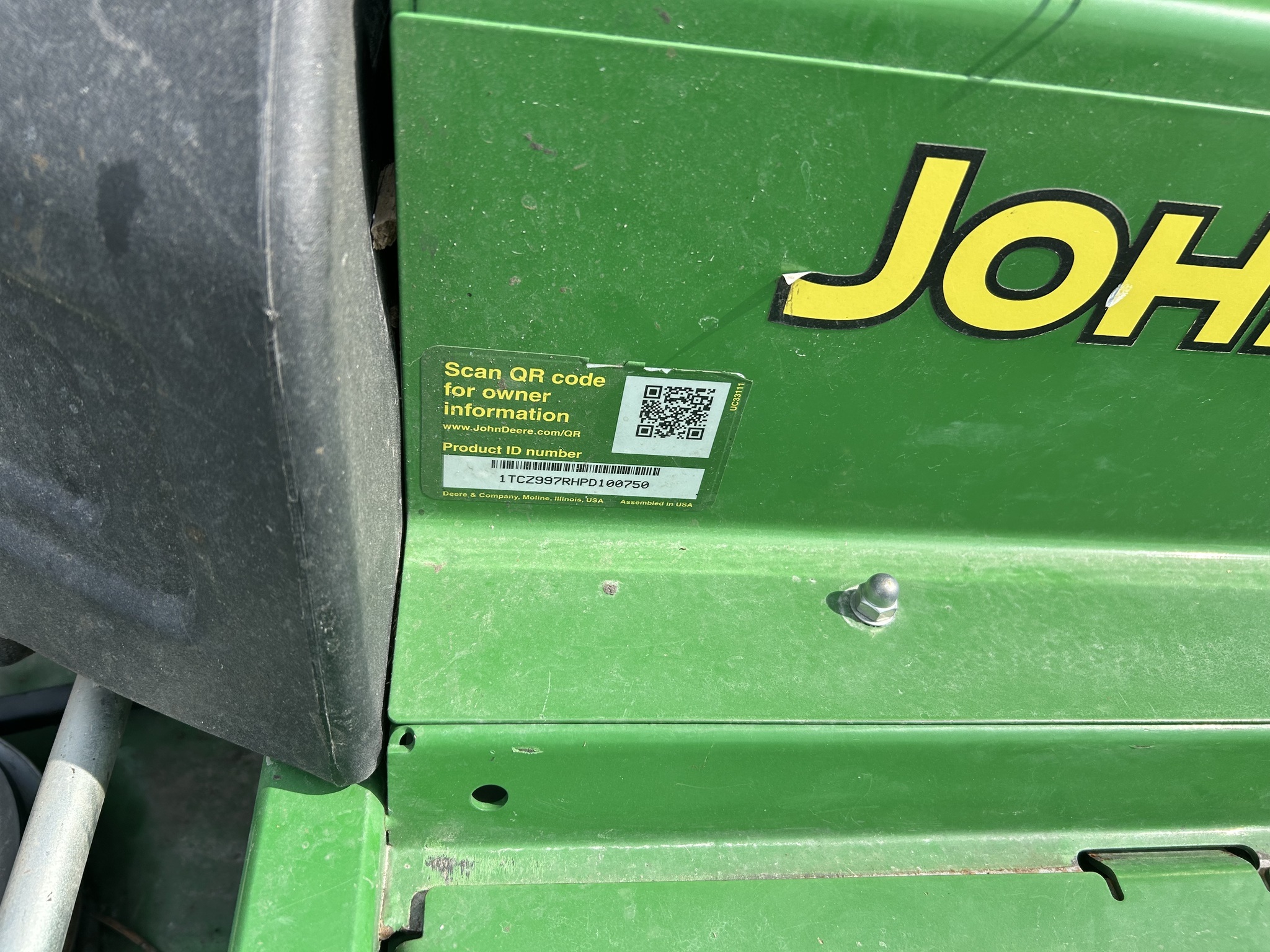 2023 John Deere Z997R Lawn Mower
