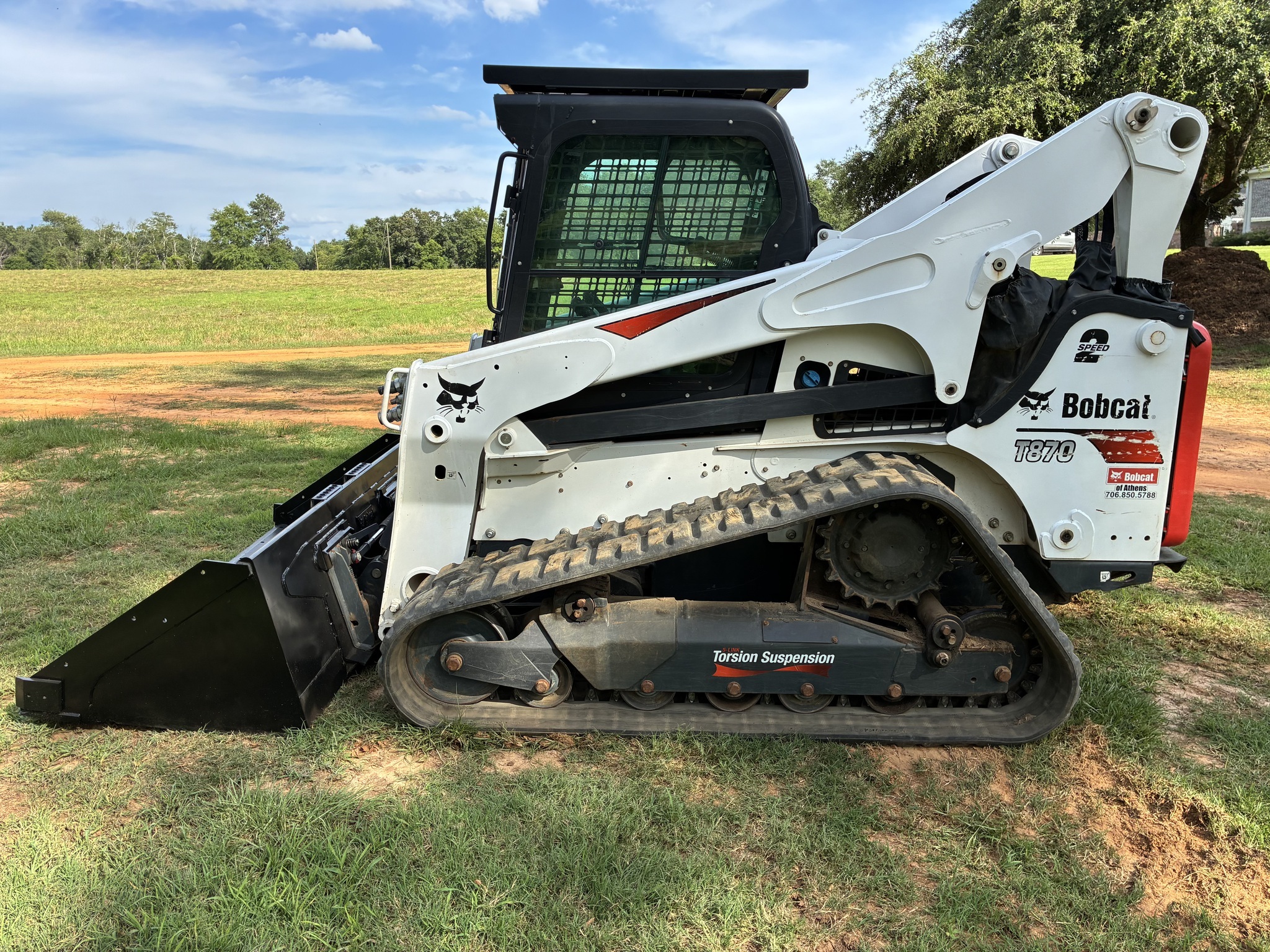 2020 Bobcat T870 Skid Steer