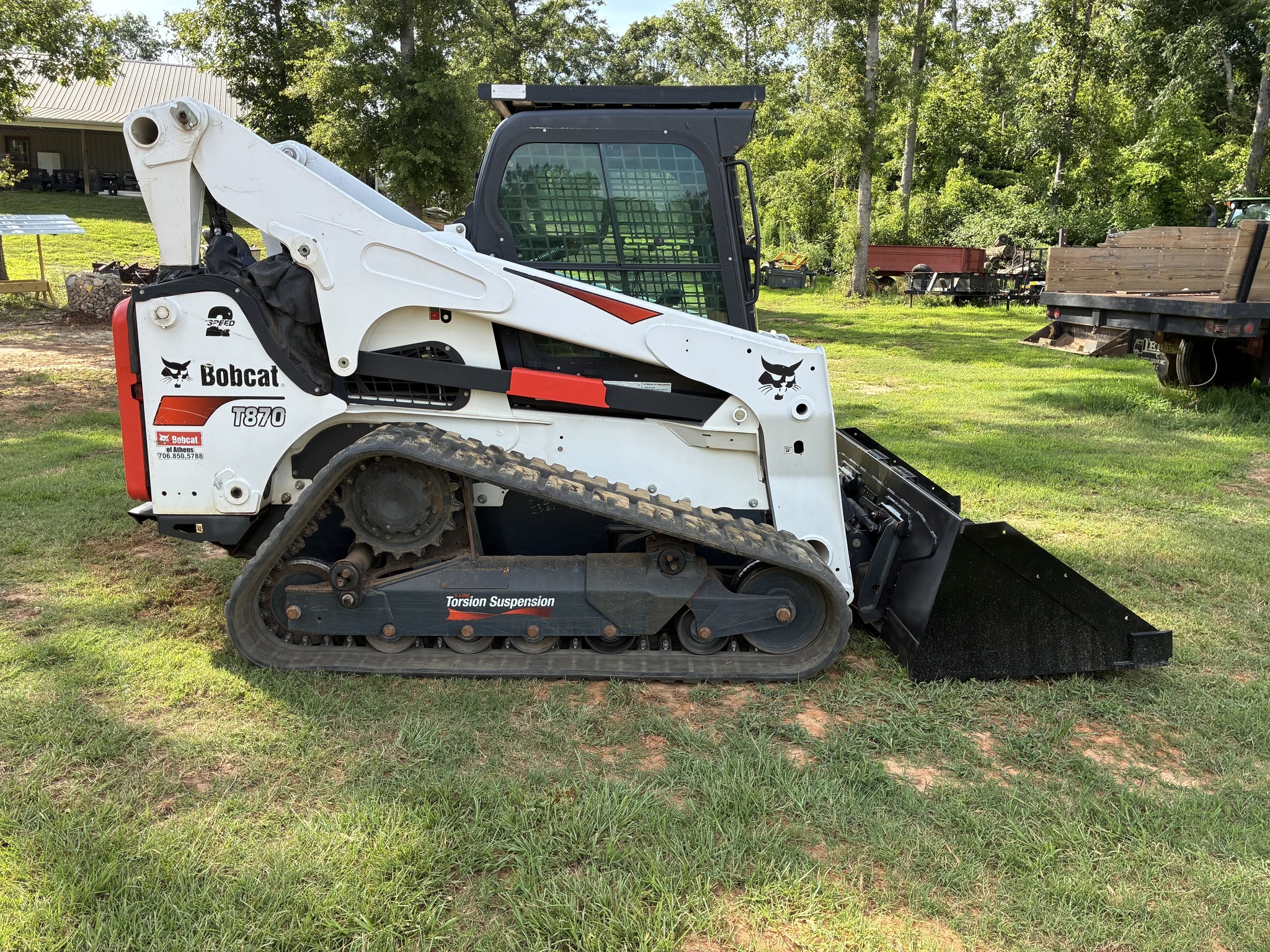 2020 Bobcat T870 Skid Steer