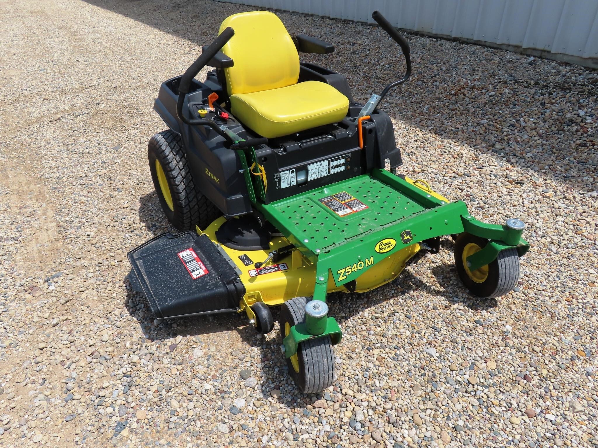 2017 John Deere Z540M Lawn Mower