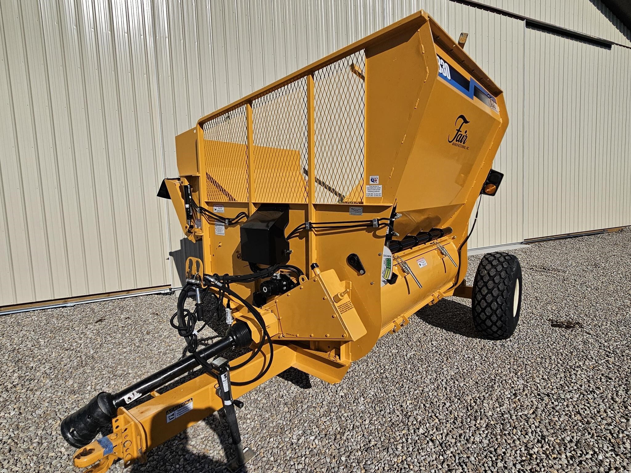  Fair Mfg 7830 Bale Processor
