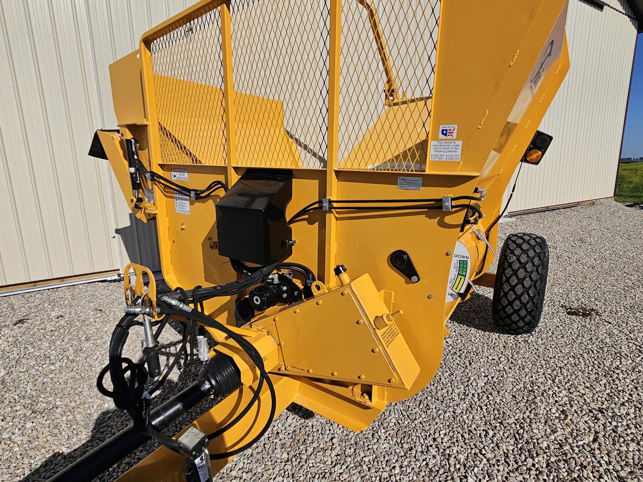  Fair Mfg 7830 Bale Processor