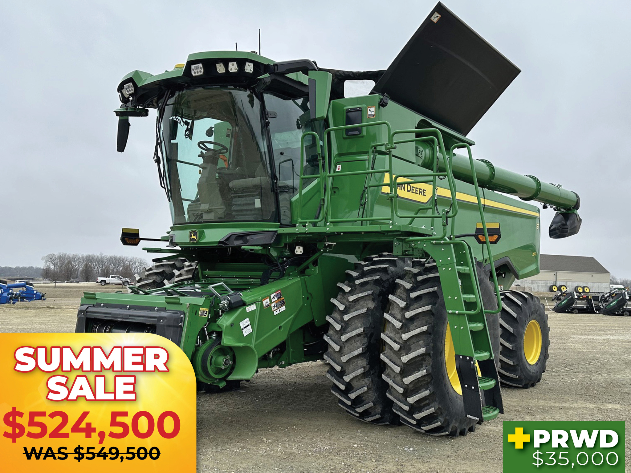 2025 John Deere S7 700 Combine