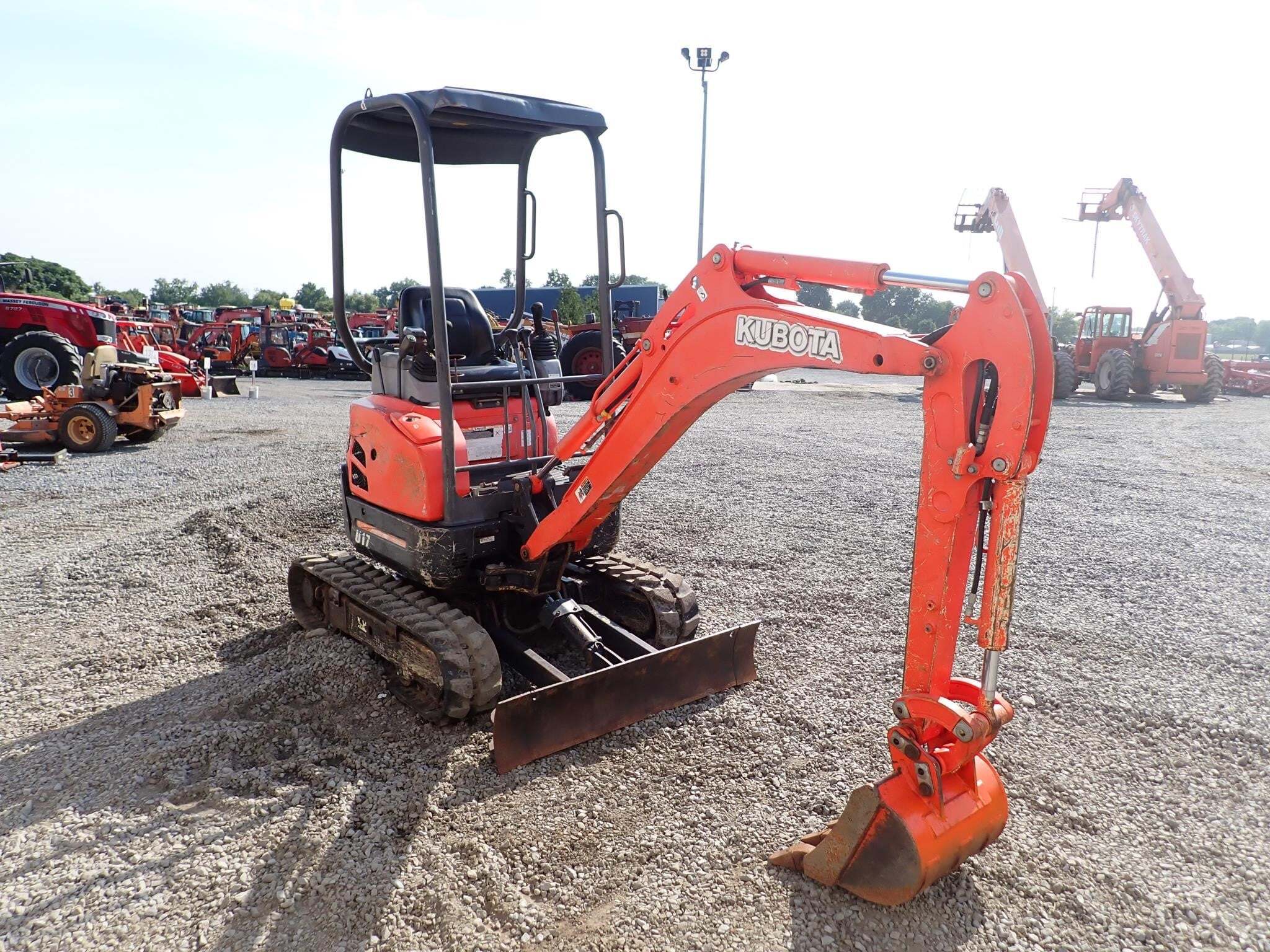  Kubota U17 Mini Excavator