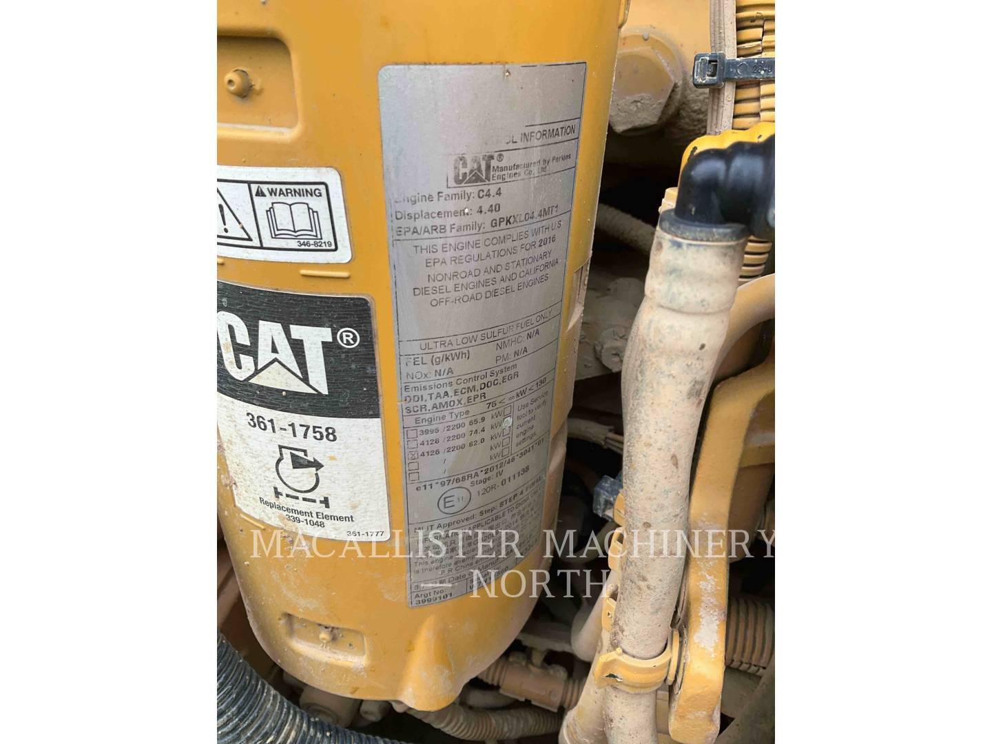 2016 Caterpillar D4K2XL Dozer