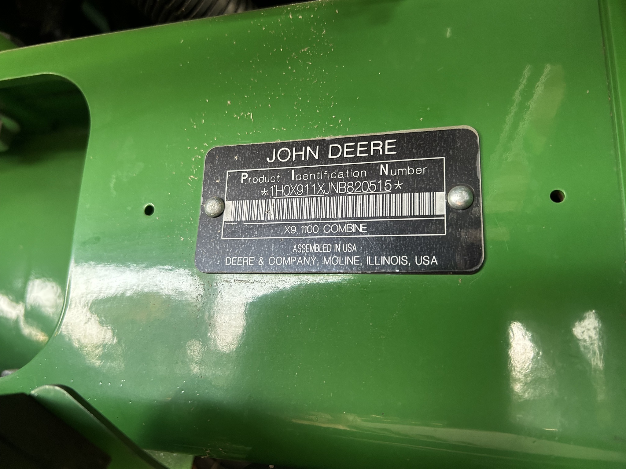2022 John Deere X9 1100 Combine