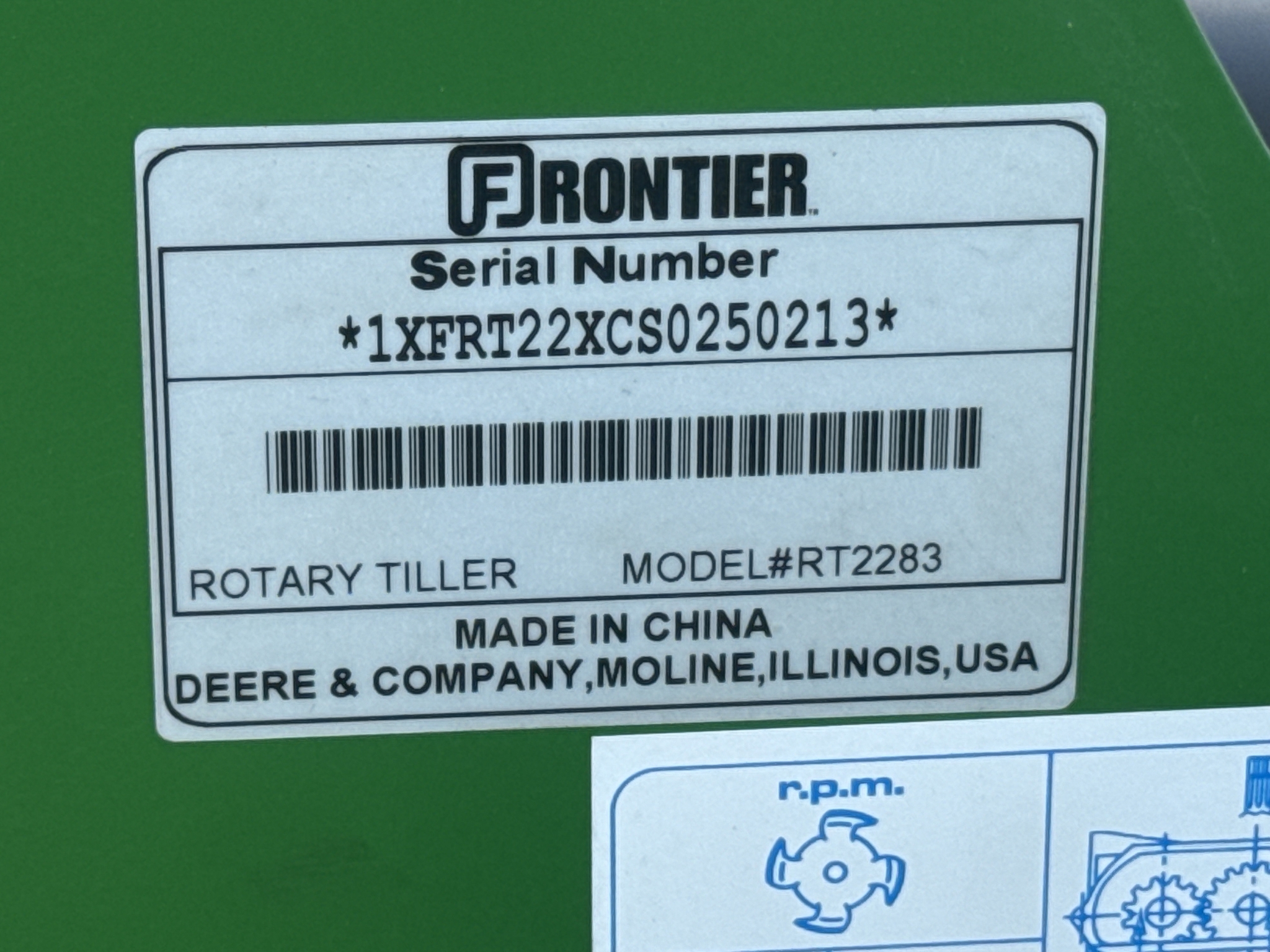 2026 Frontier RT2283 Lawn Mower
